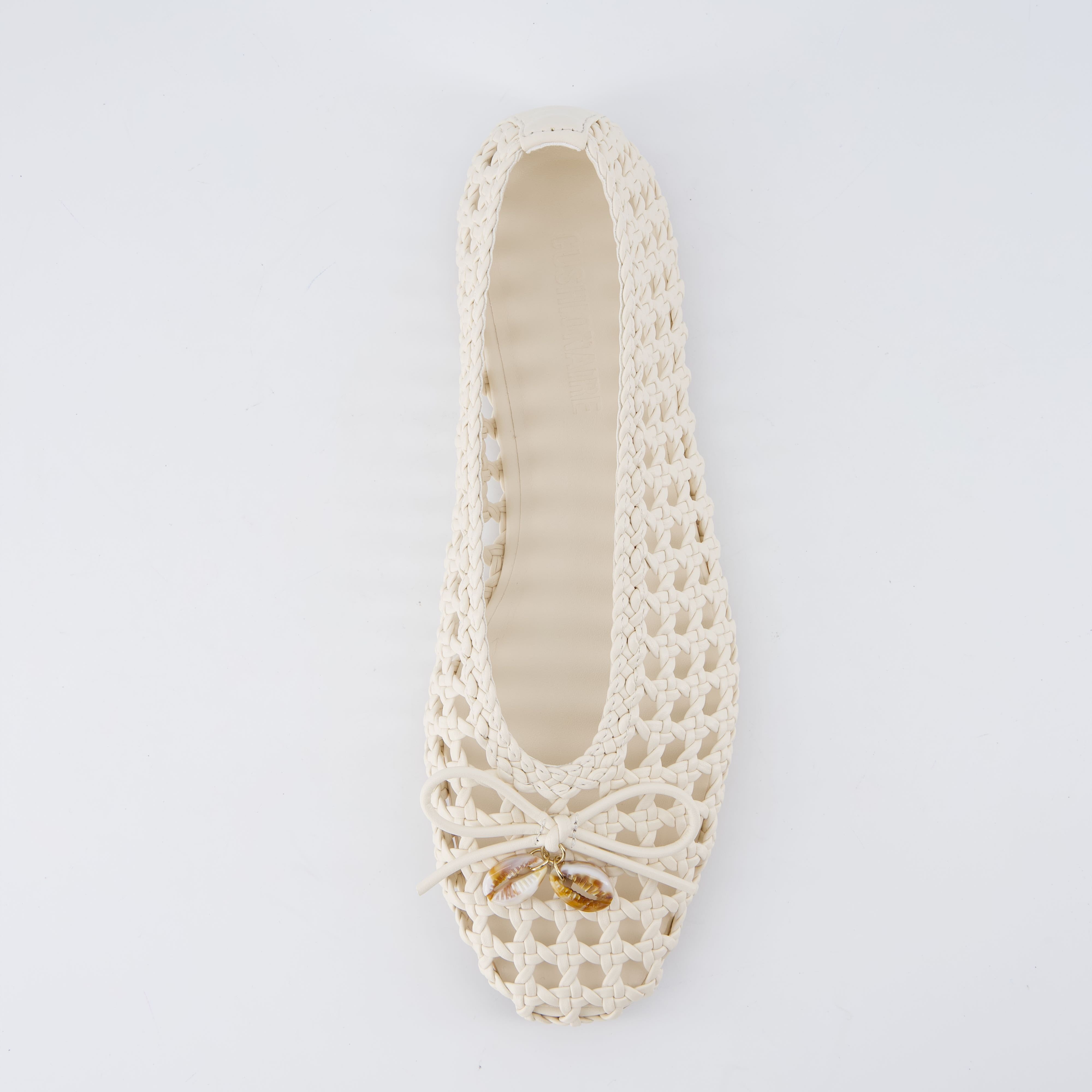Witty Woven Ballet Flats Ivory Medium