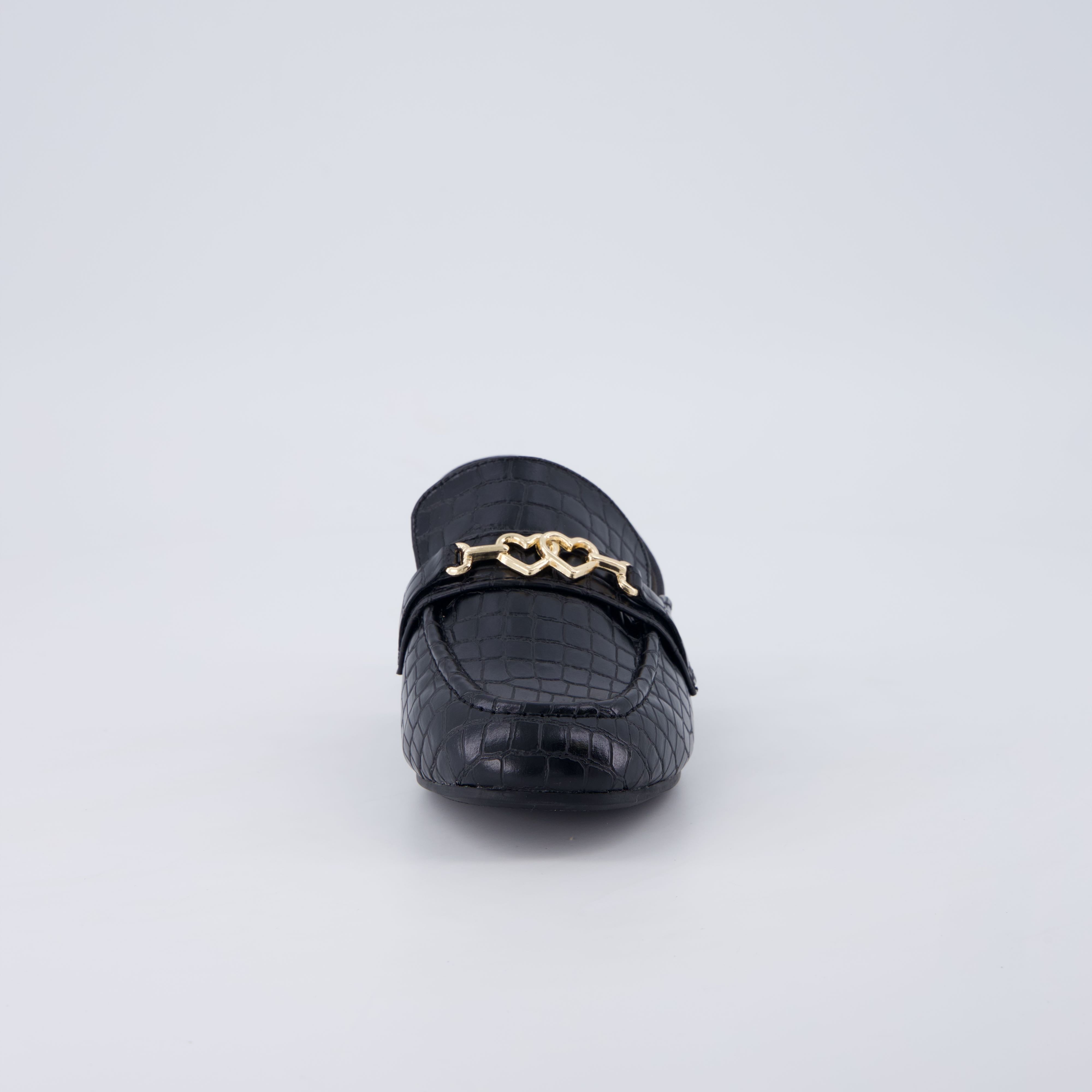 Yep Girls Penny Loafers BLACK Medium