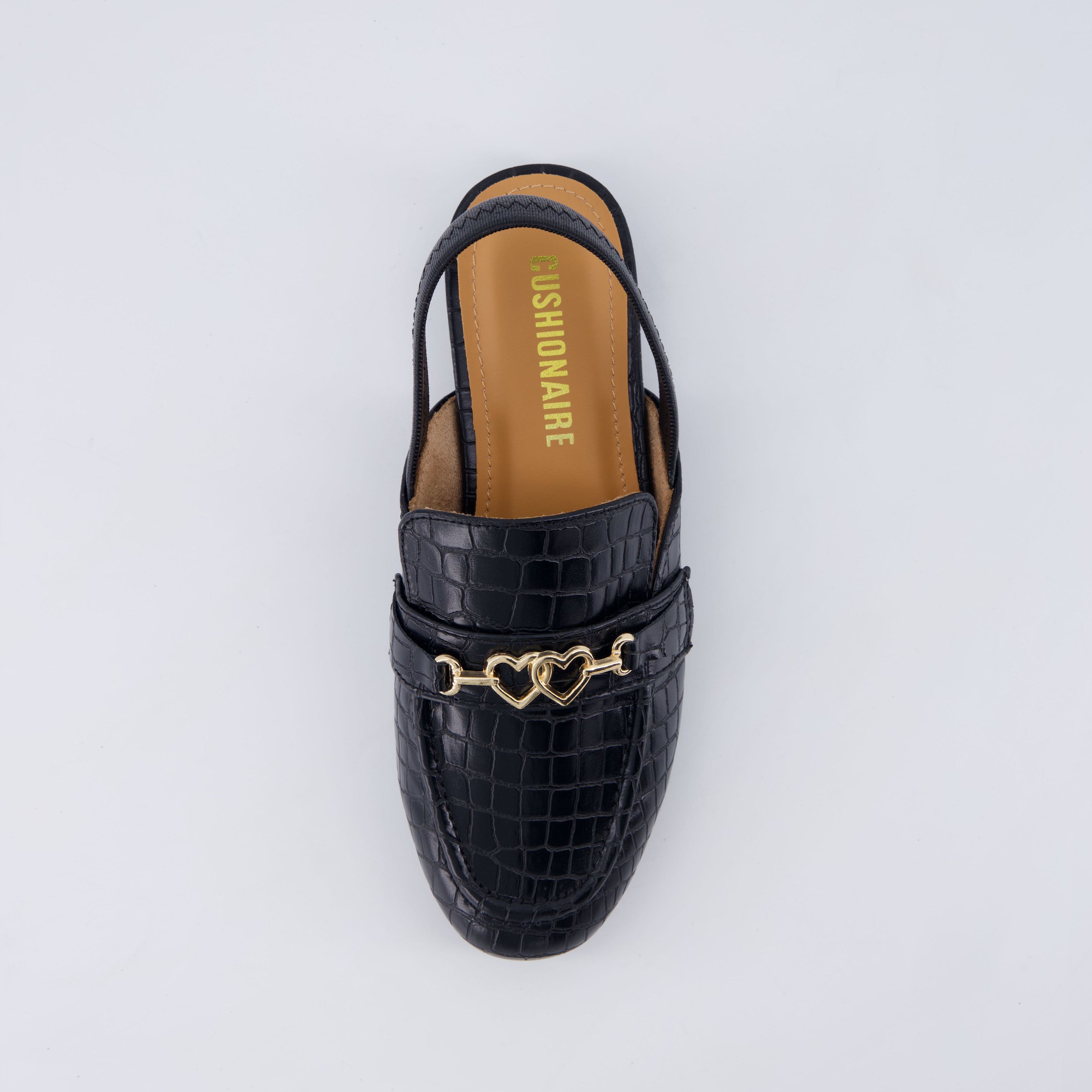 Yep Girls Penny Loafers BLACK Medium