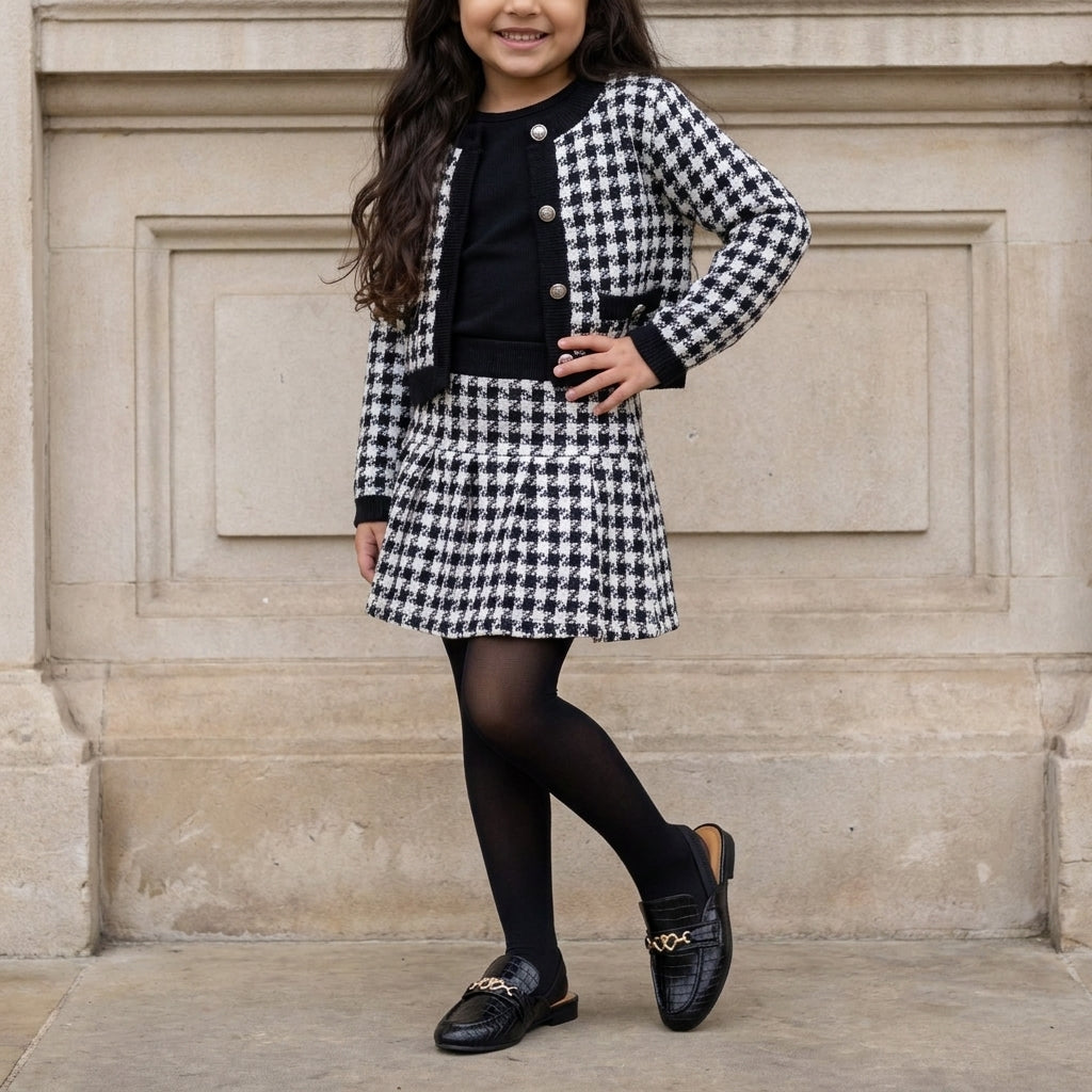 Yep Girls Penny Loafers Black Medium