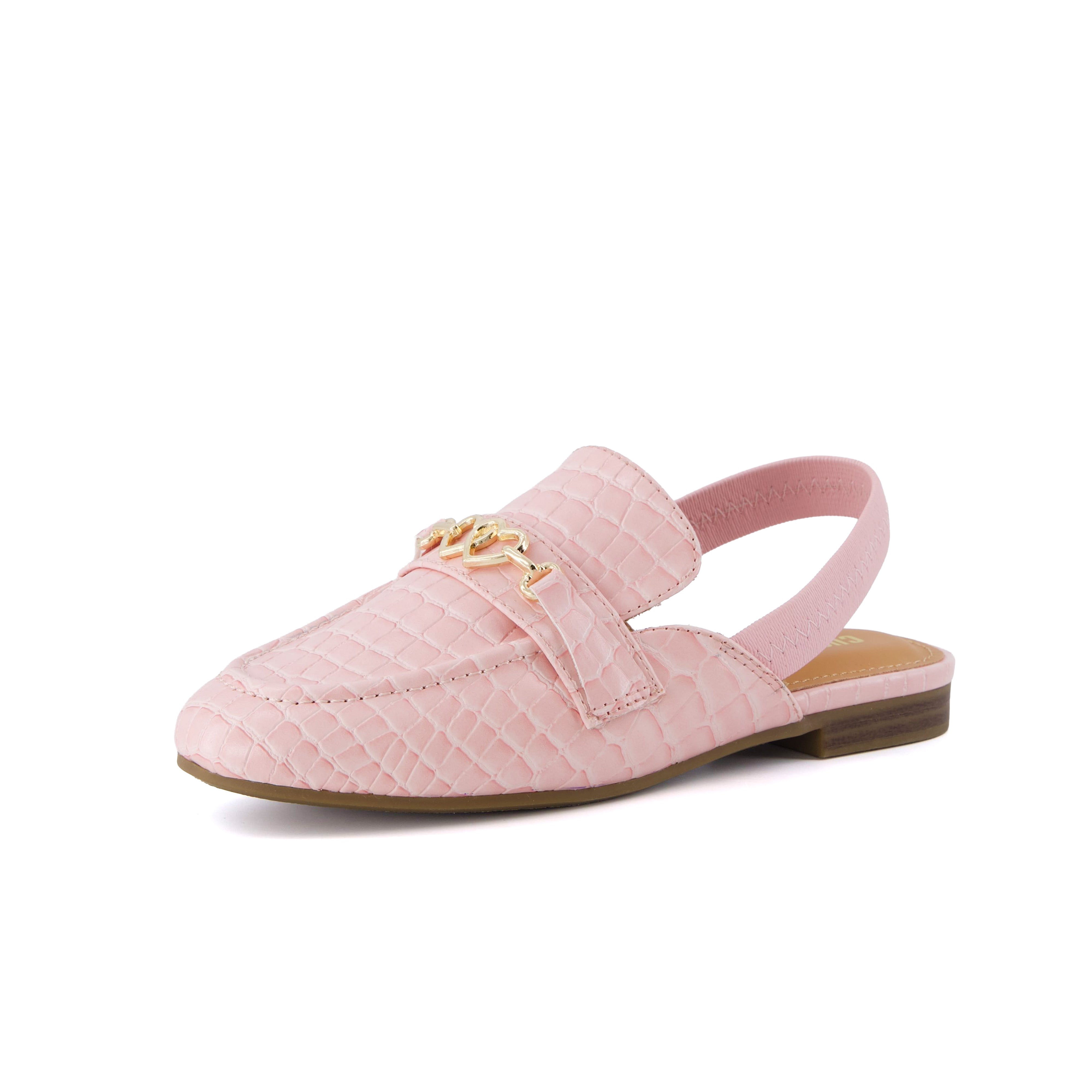 Yep Girls Penny Loafers PINK Medium