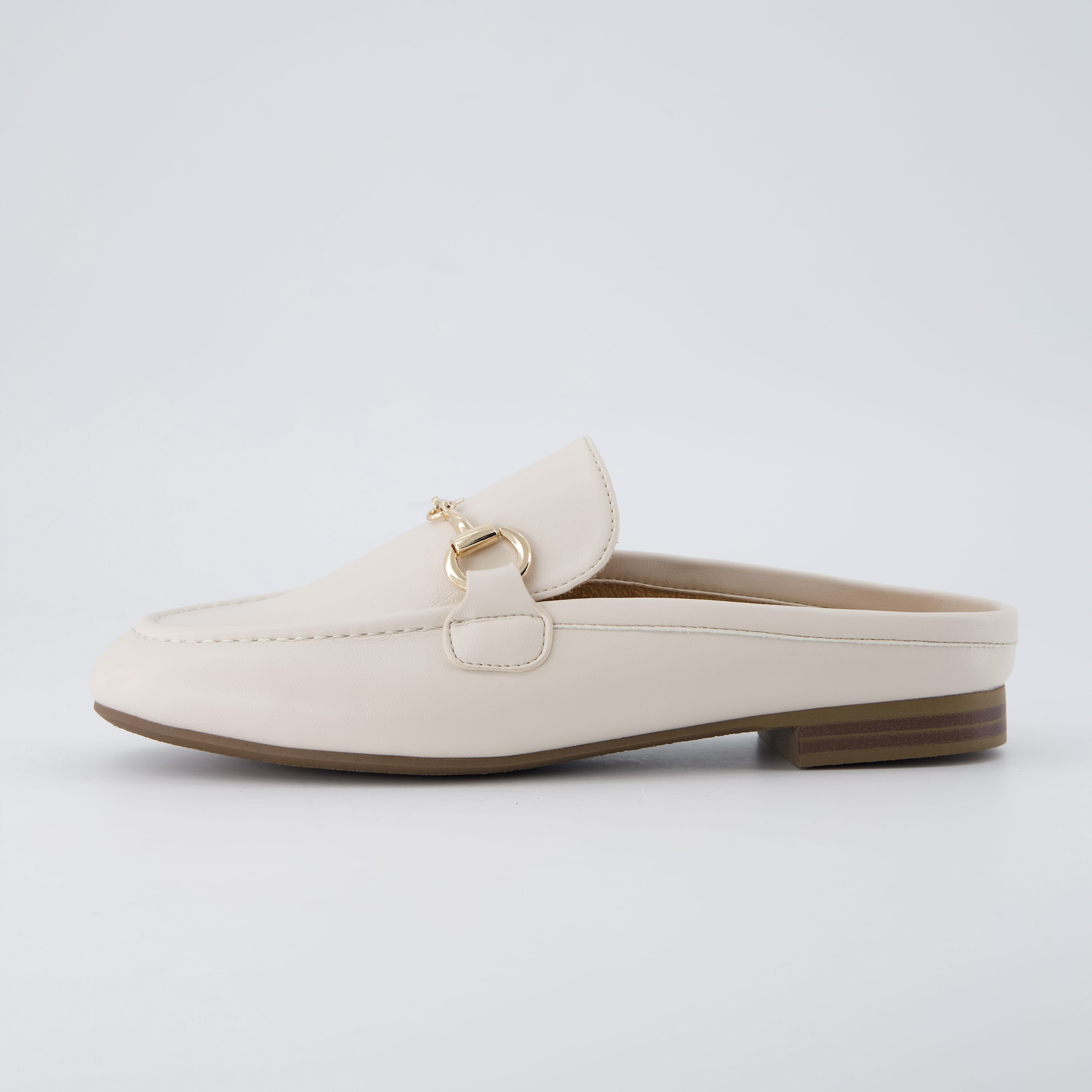 Yummy Slip On Mules Bone