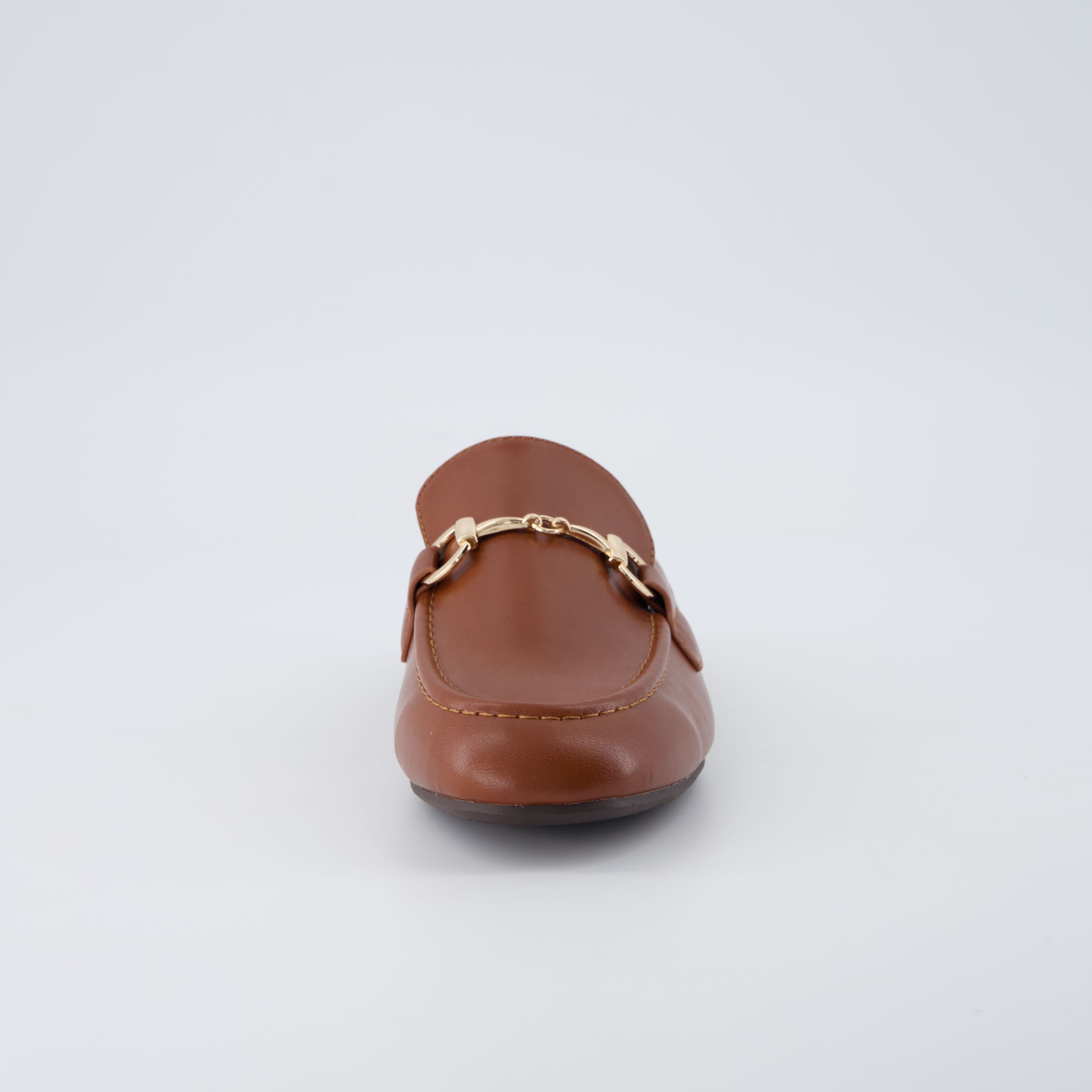 Yummy Slip On Mules Cognac