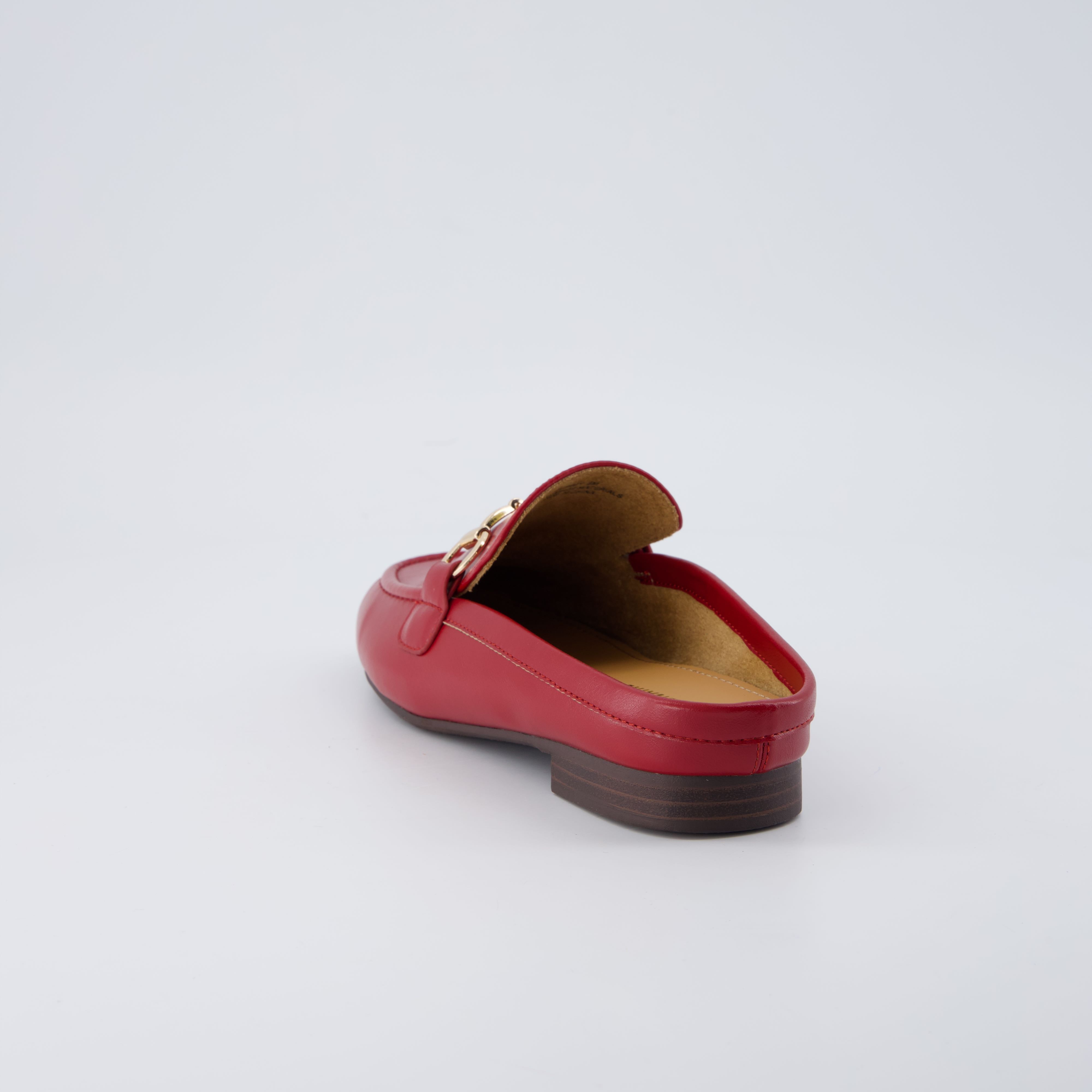Yummy Slip On Mules Red
