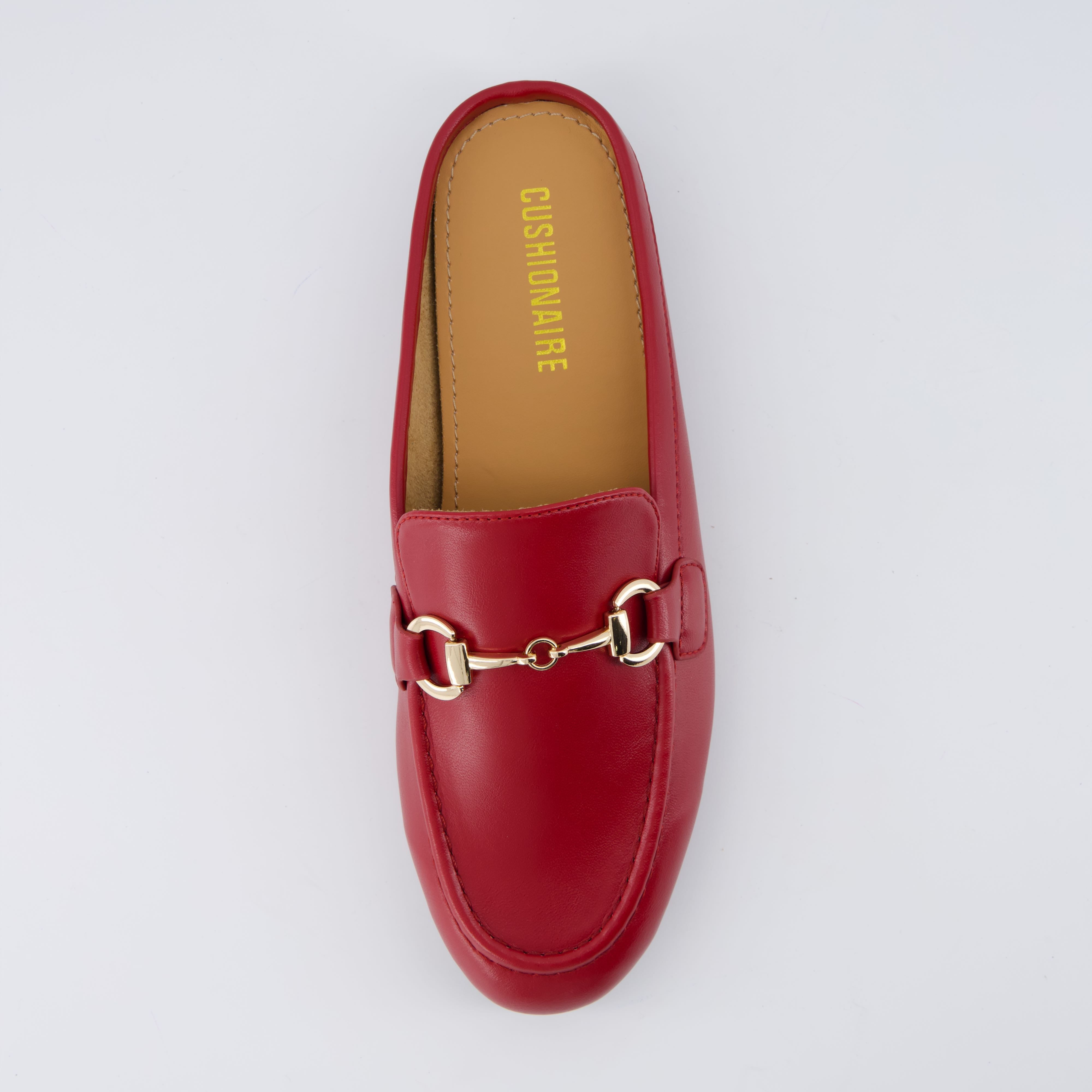 Yummy Slip On Mules Red