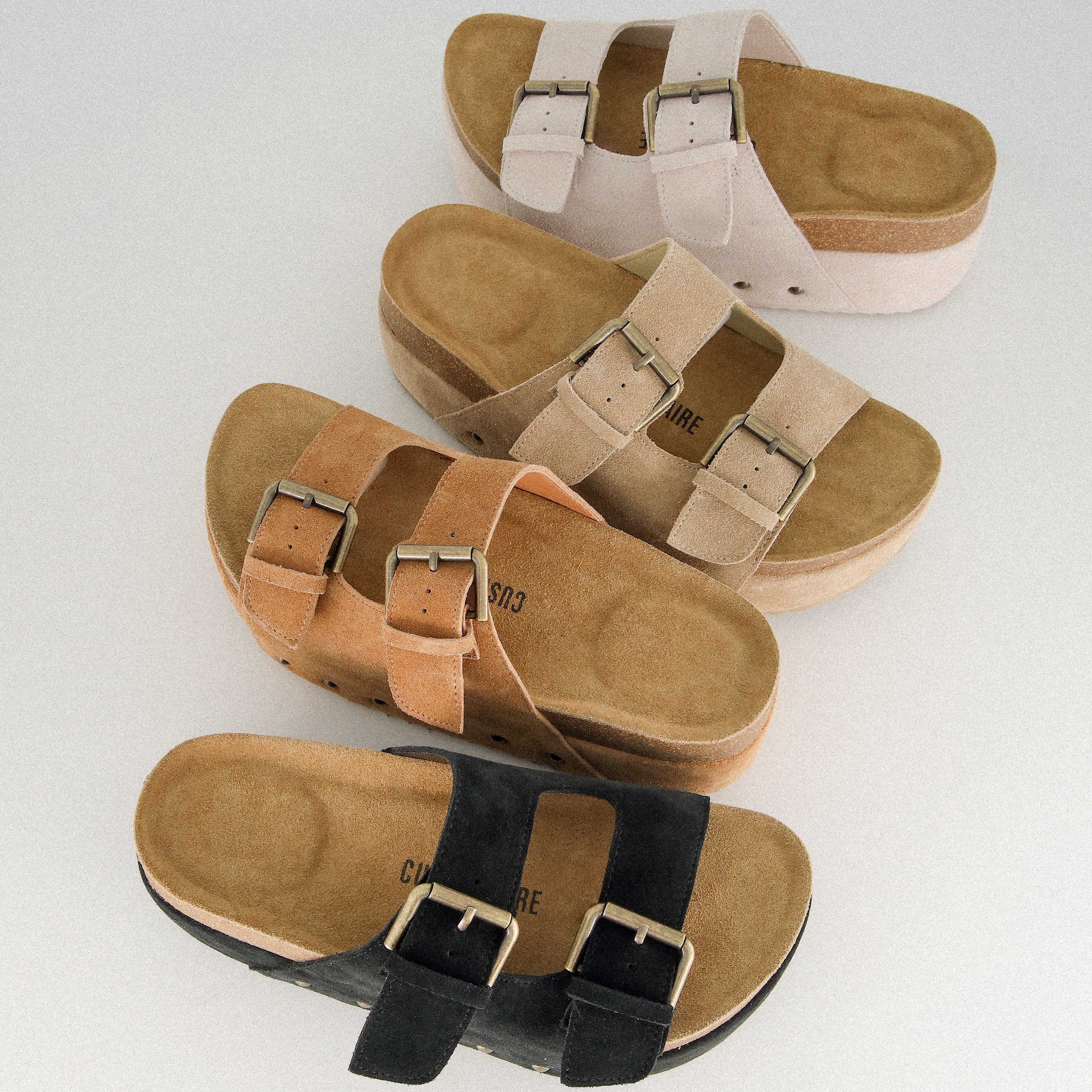 Guru Platform Sandal Off White