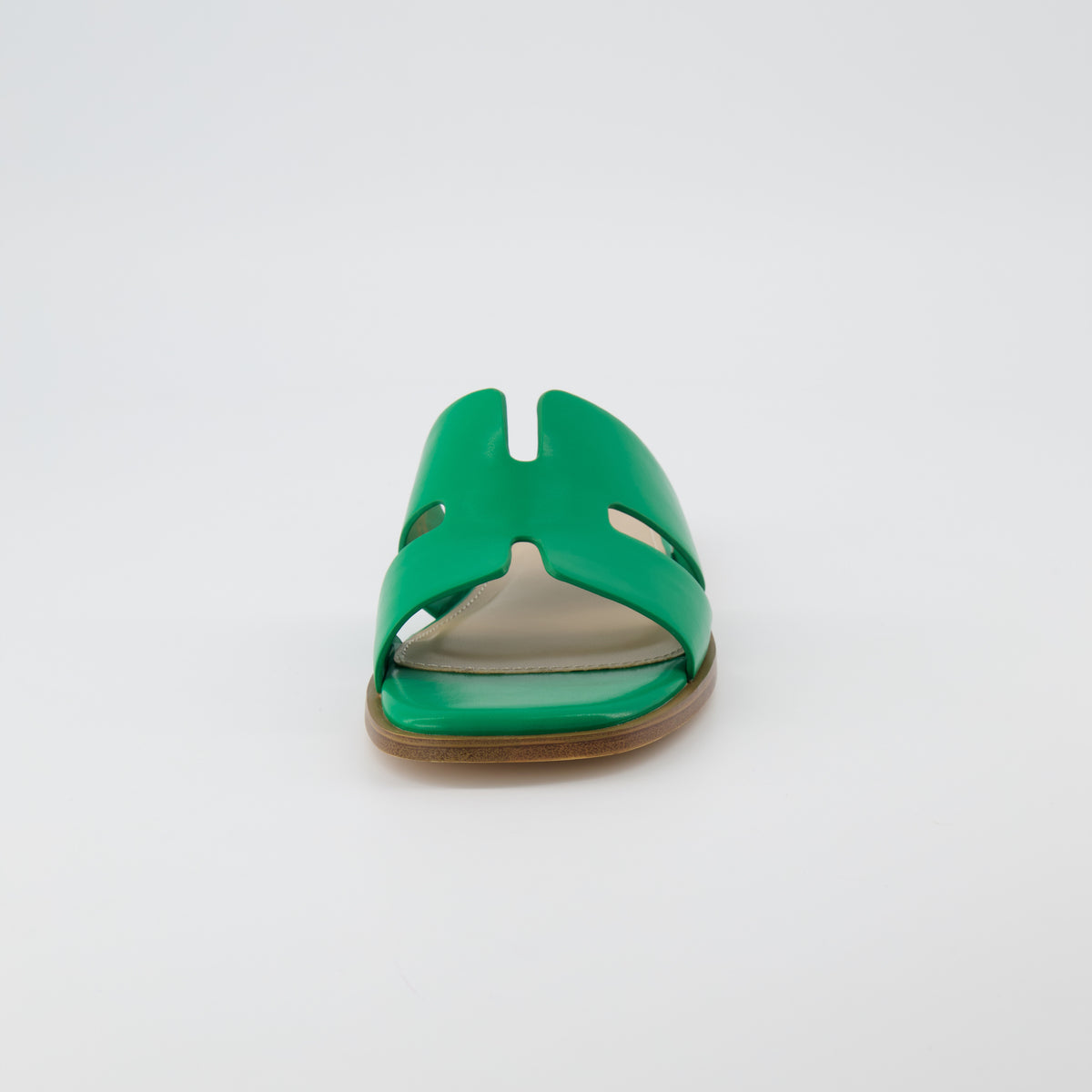 Voyage Strap Slides Kelly Green Smooth