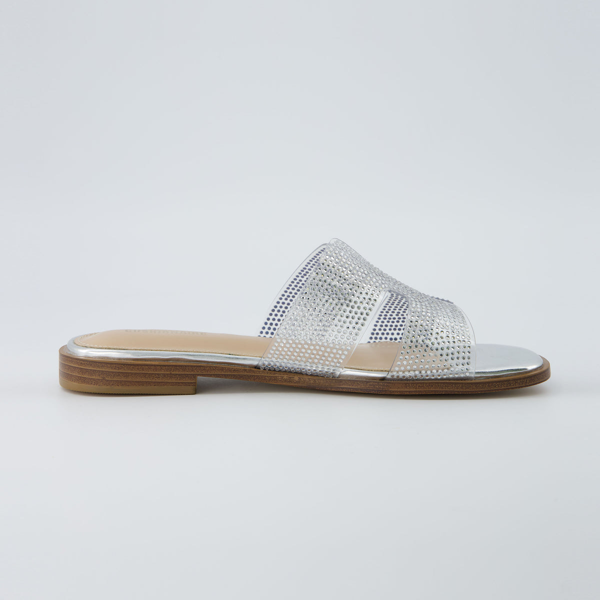 Voyage Strap Slides Clear Embellish
