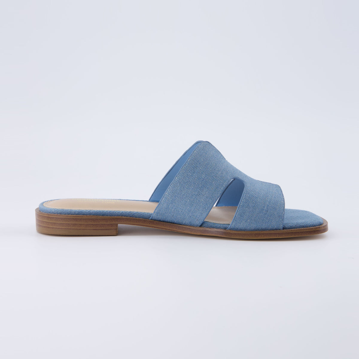 Voyage Strap Slides Denim
