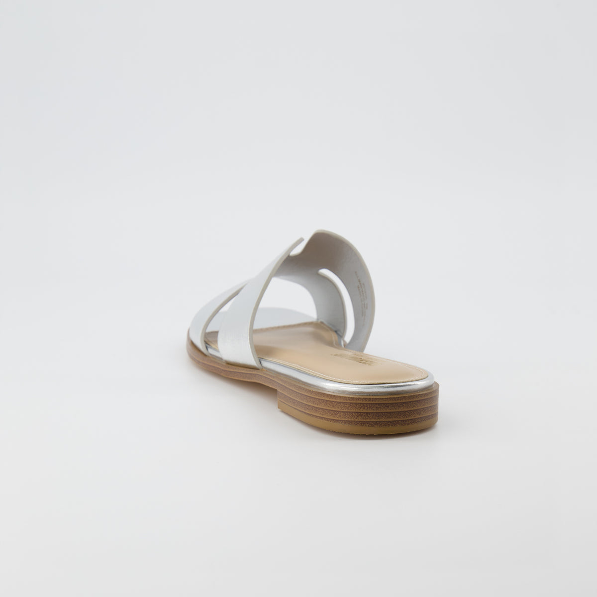 Voyage Strap Slides Silver Smooth