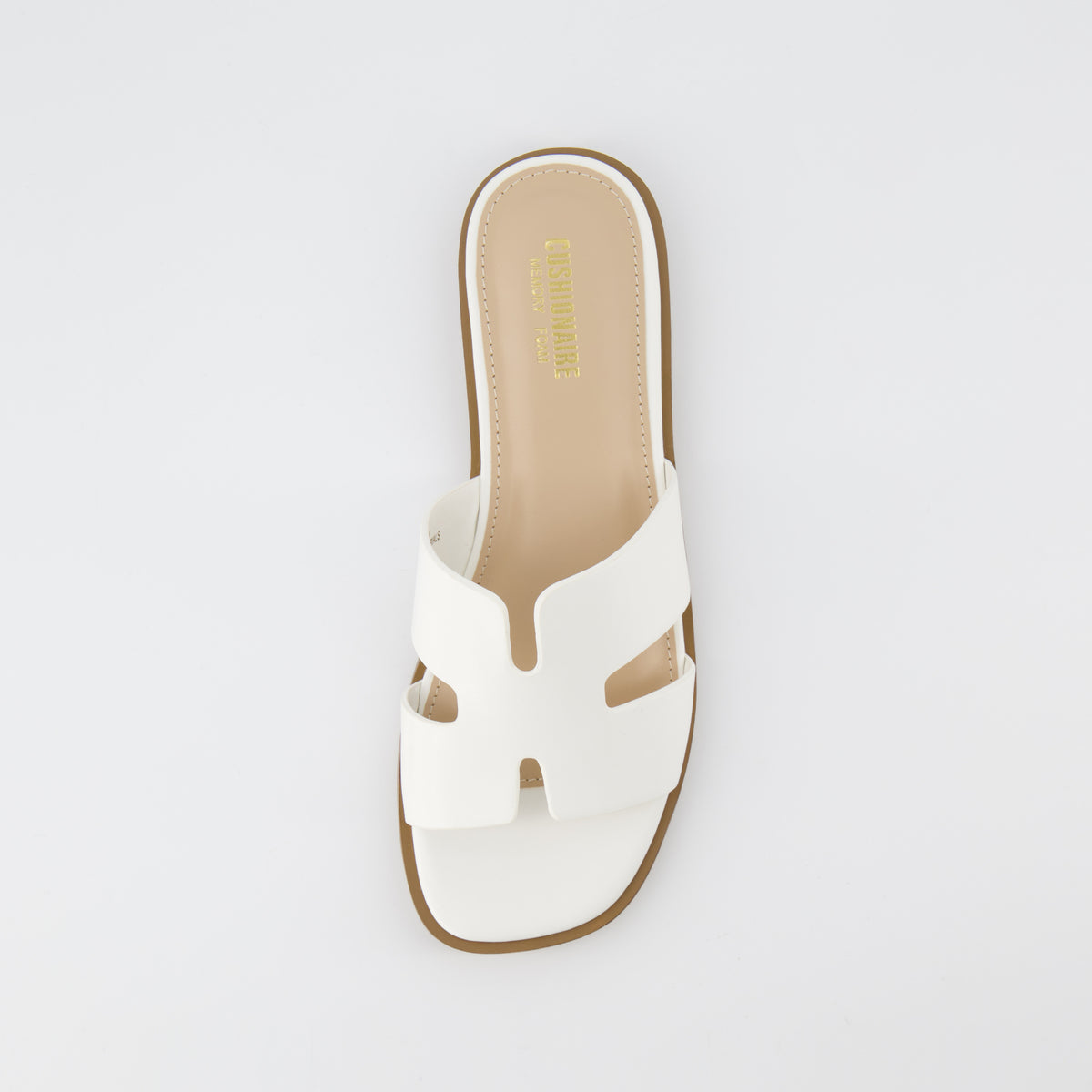 Voyage Strap Slides White Smooth