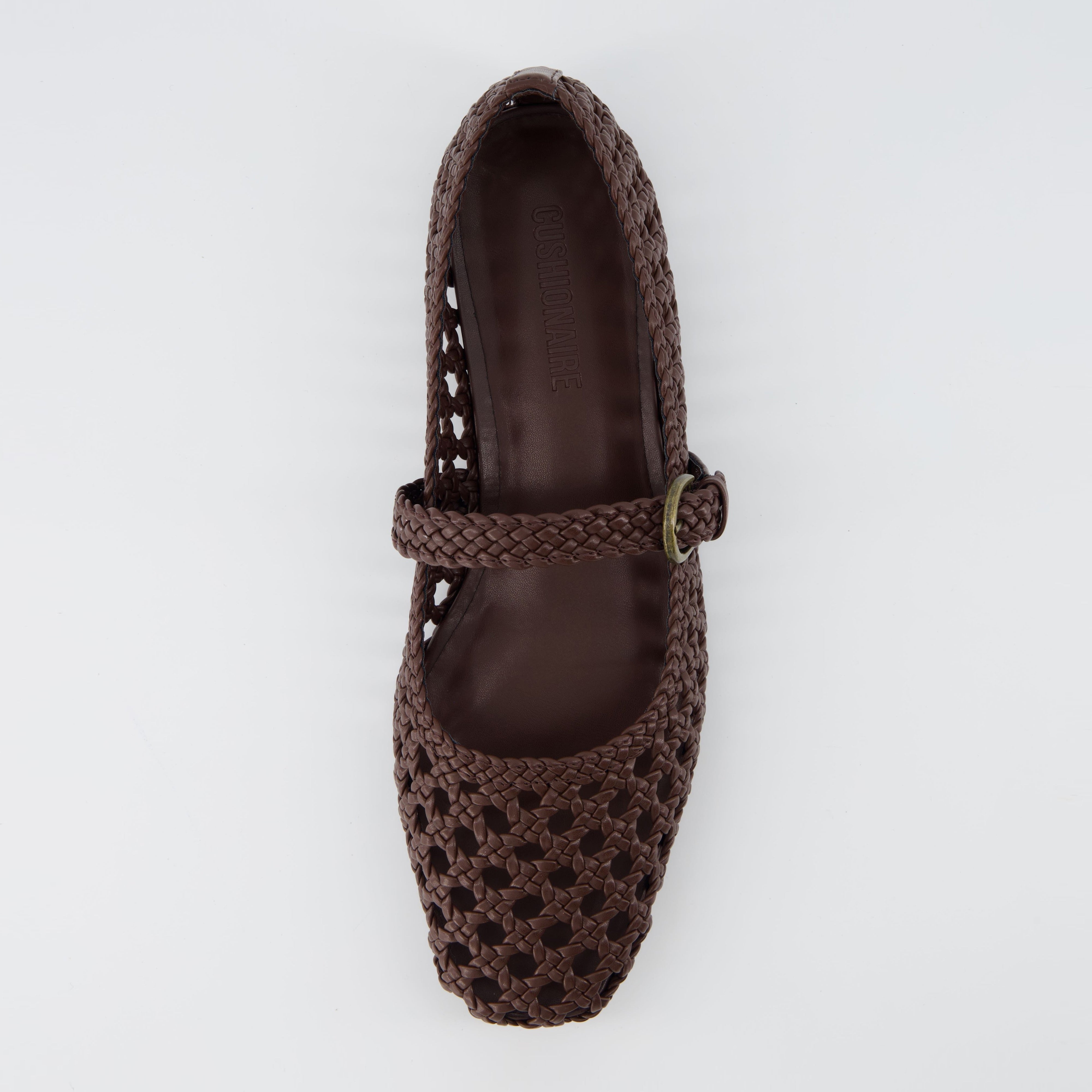 Weston Woven Mary Jane Brown