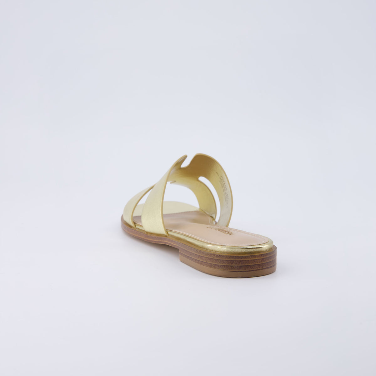 Voyage Strap Slides Gold Smooth