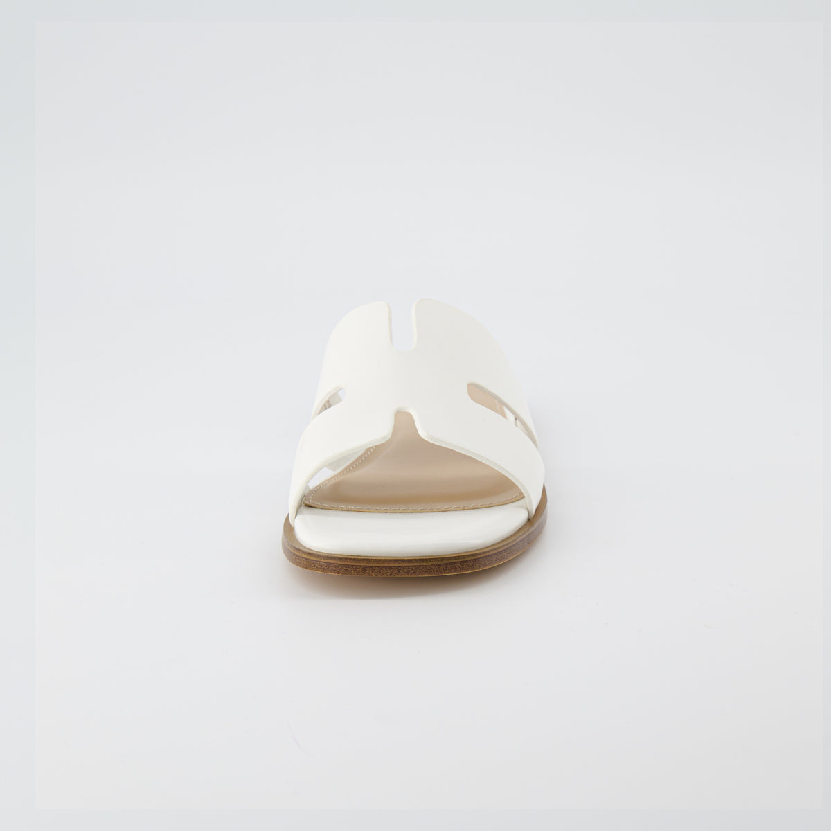 Voyage Strap Slides White Smooth