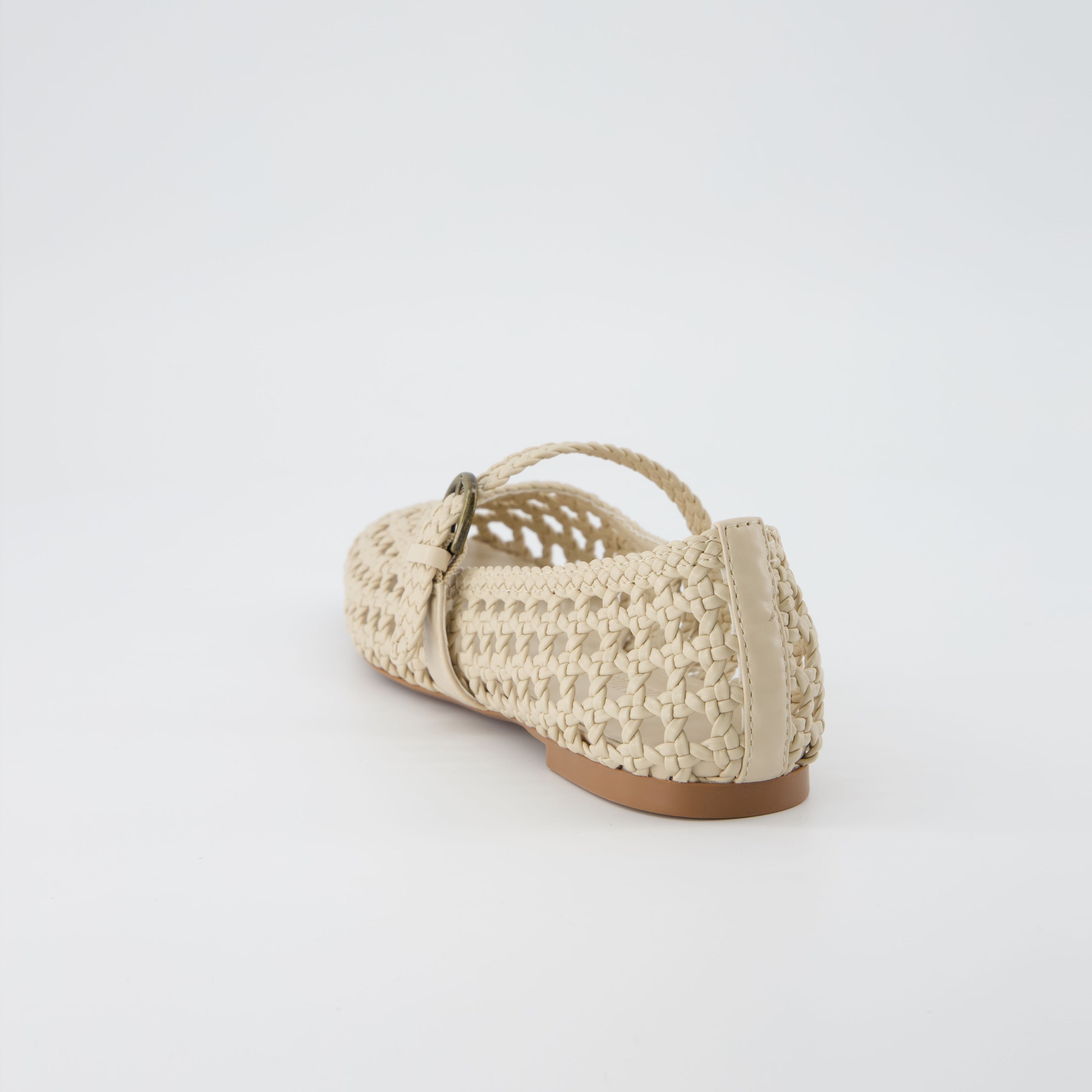 Weston Woven Mary Jane Wheat