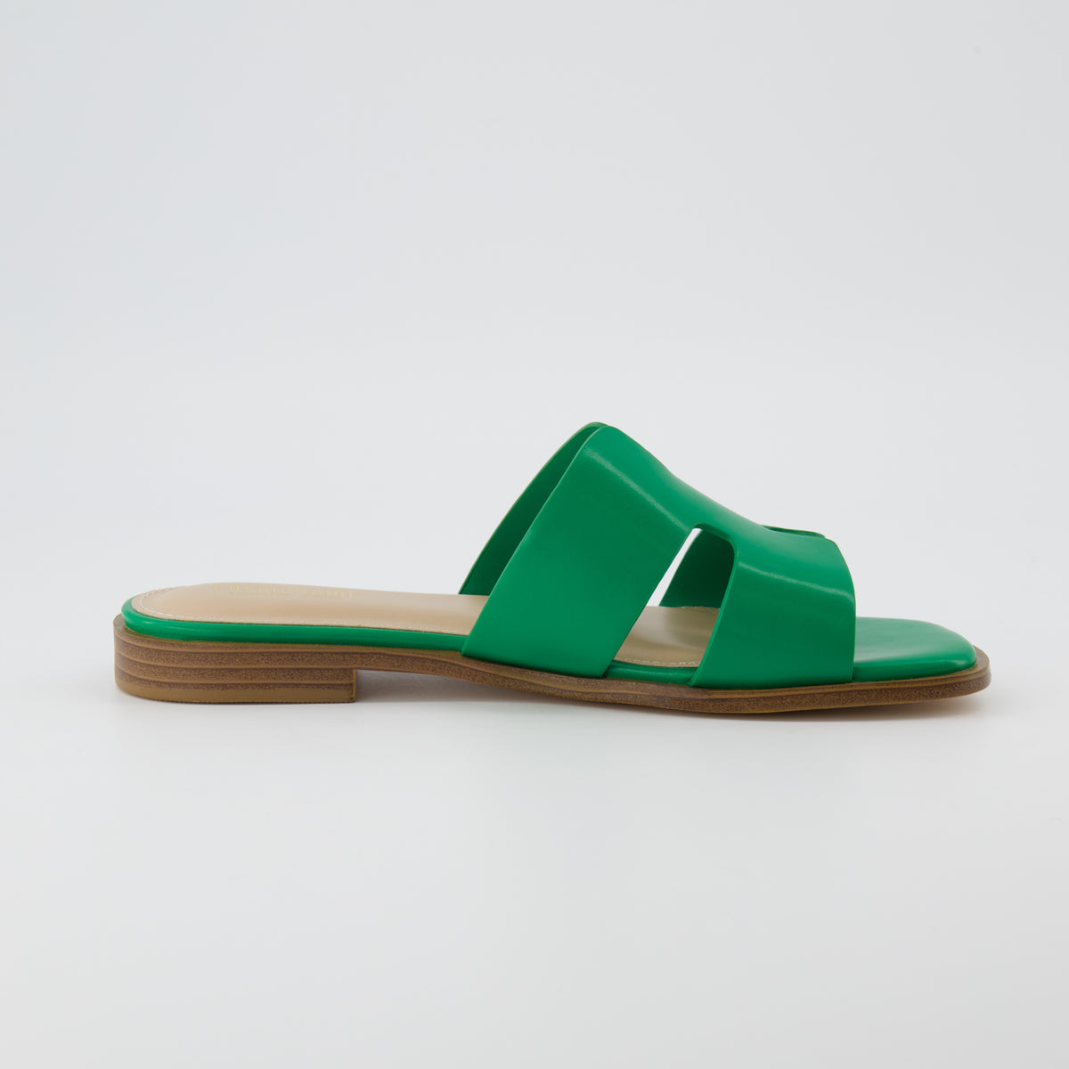 Voyage Strap Slides Kelly Green Smooth