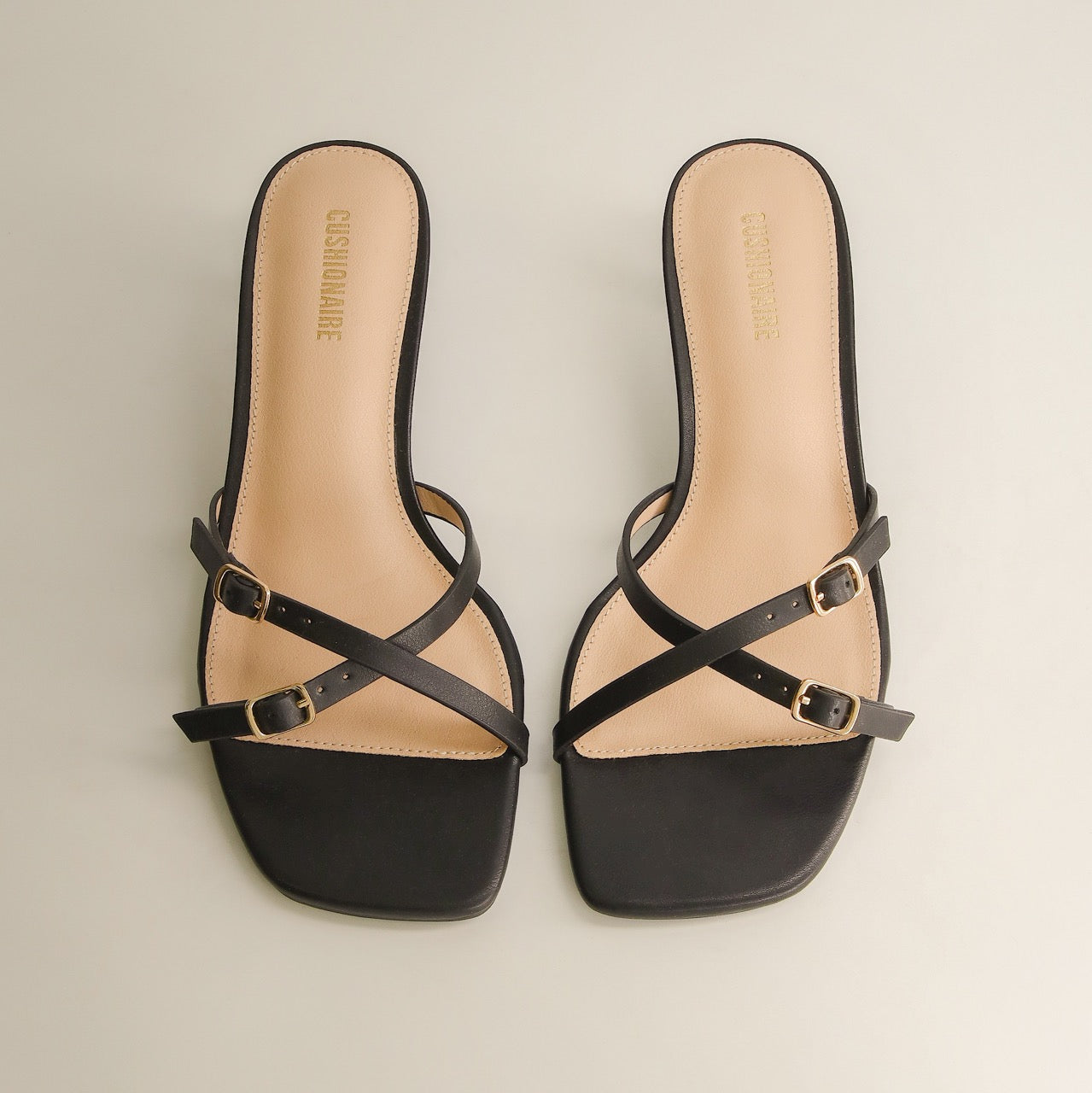 Cushionaire Women's Milan Kitten Heel Sandals - Main Image