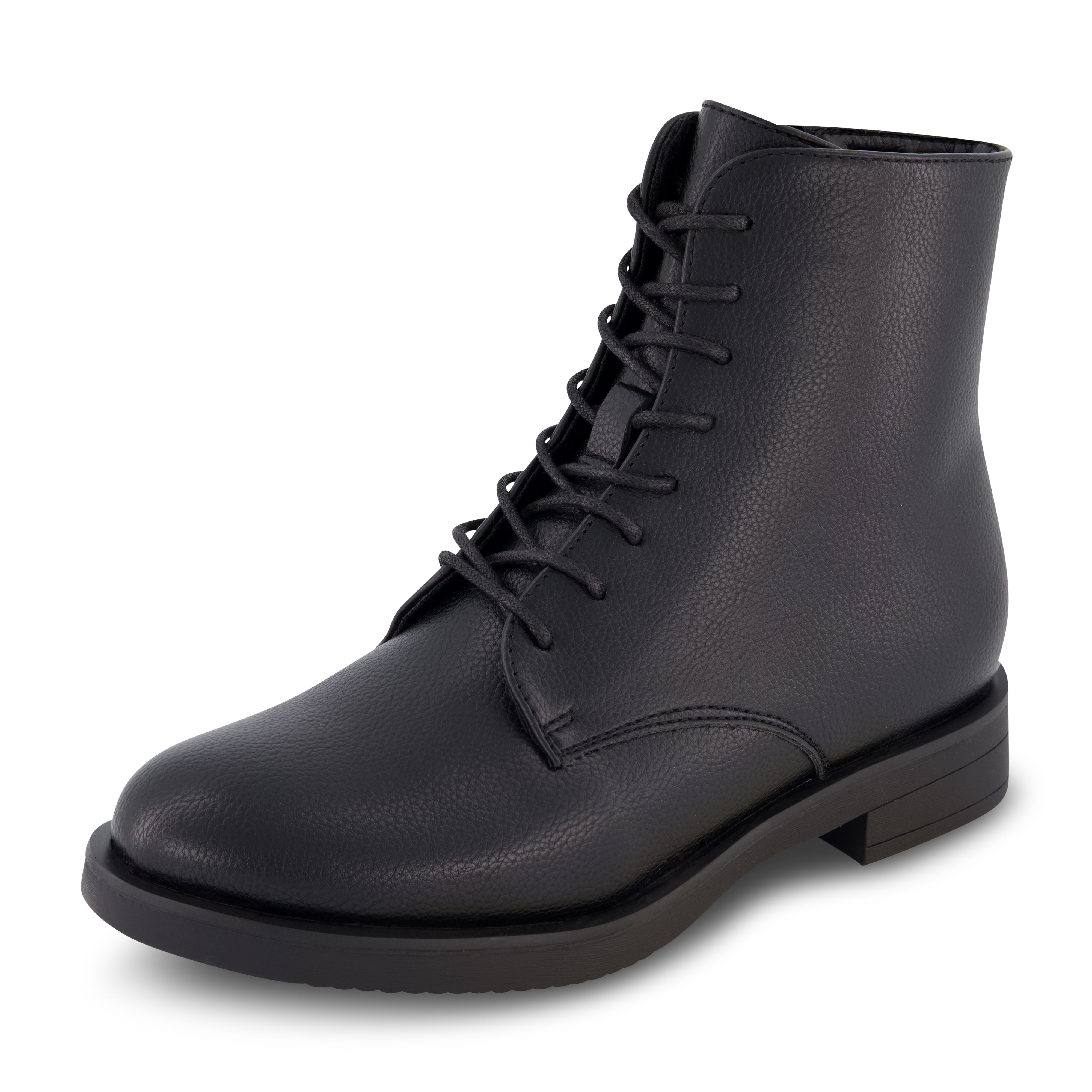 Bespoke Lace up Boot Black