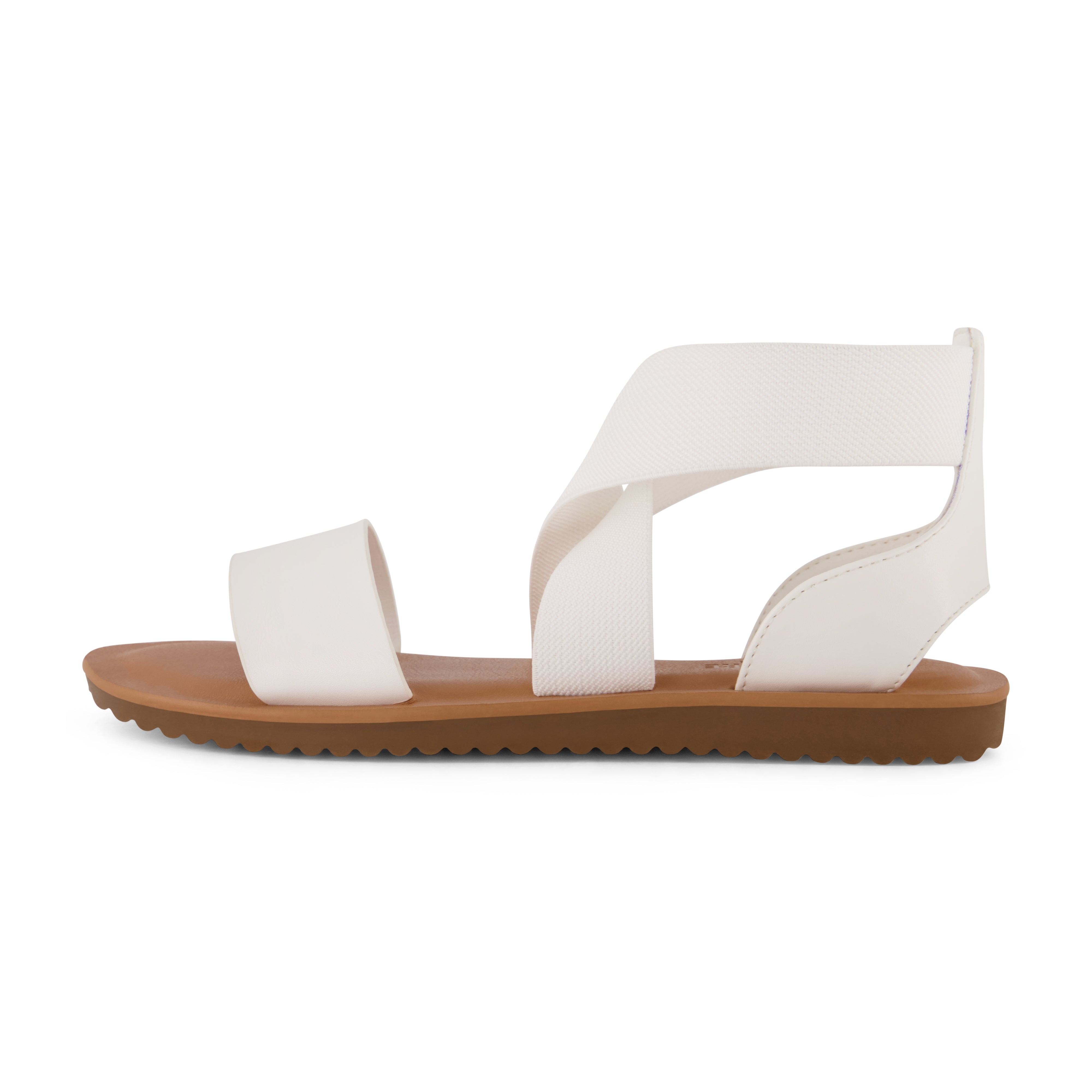 Chancy Stretch Sandal White