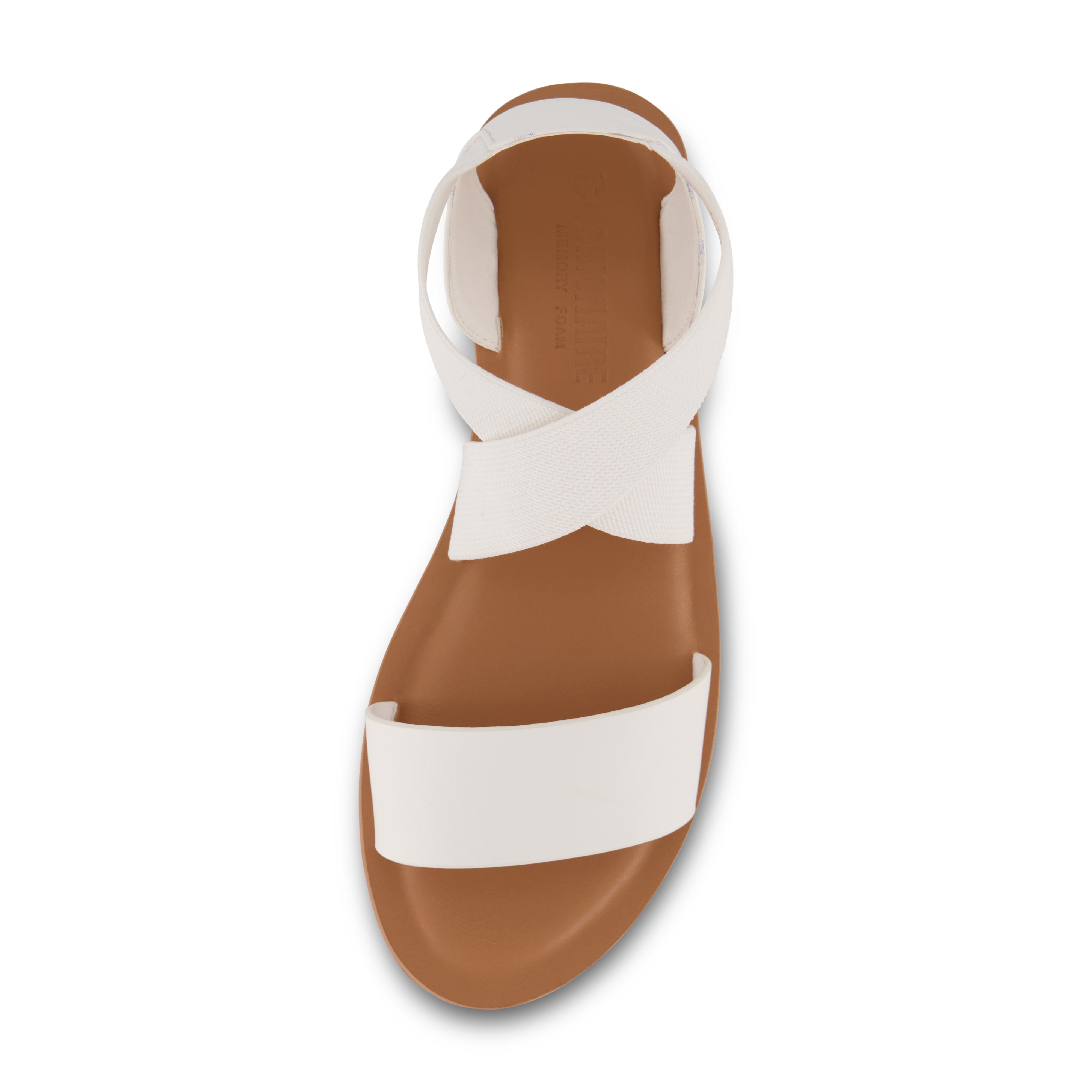 Chancy Stretch Sandal White