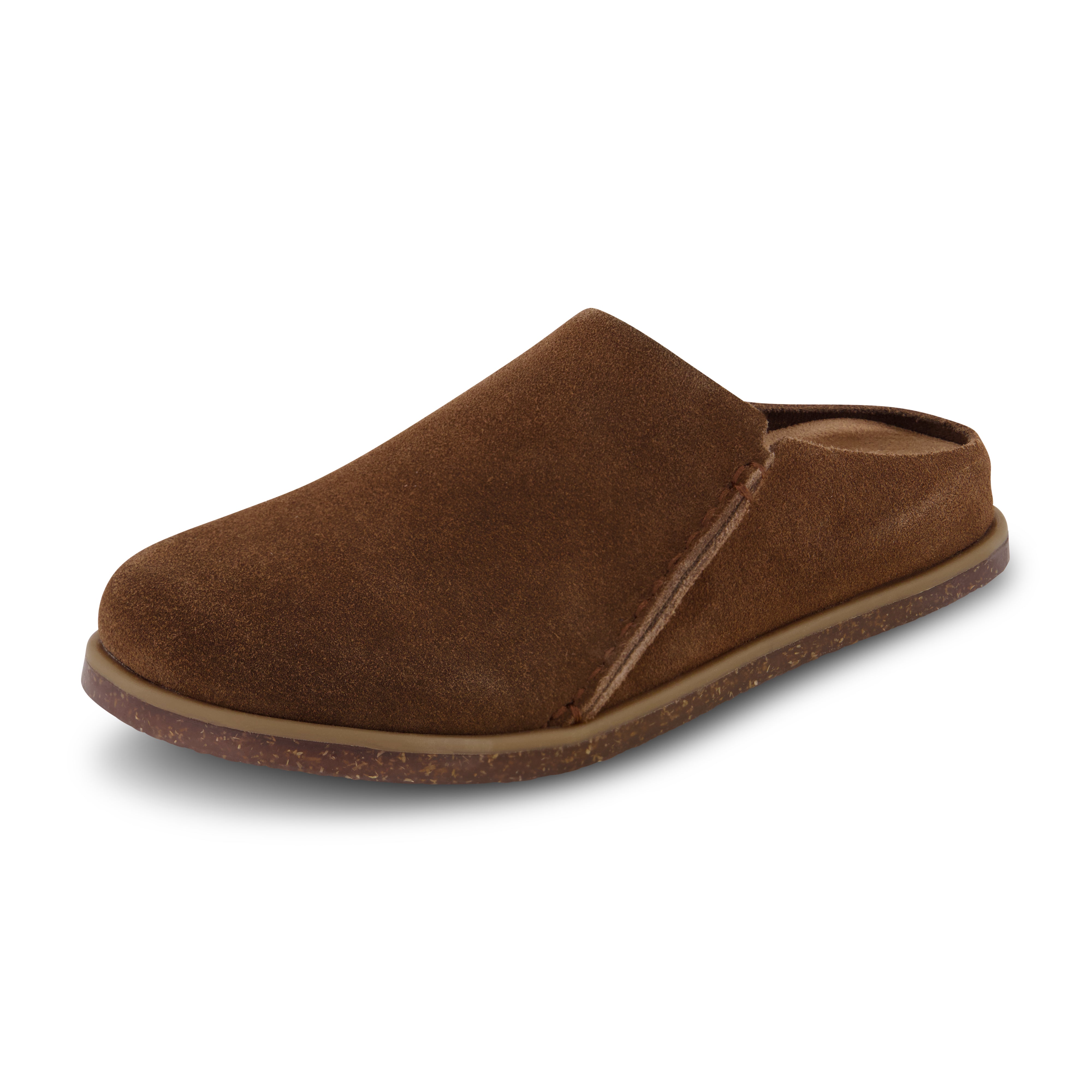 Clay Footbed Clog Brown