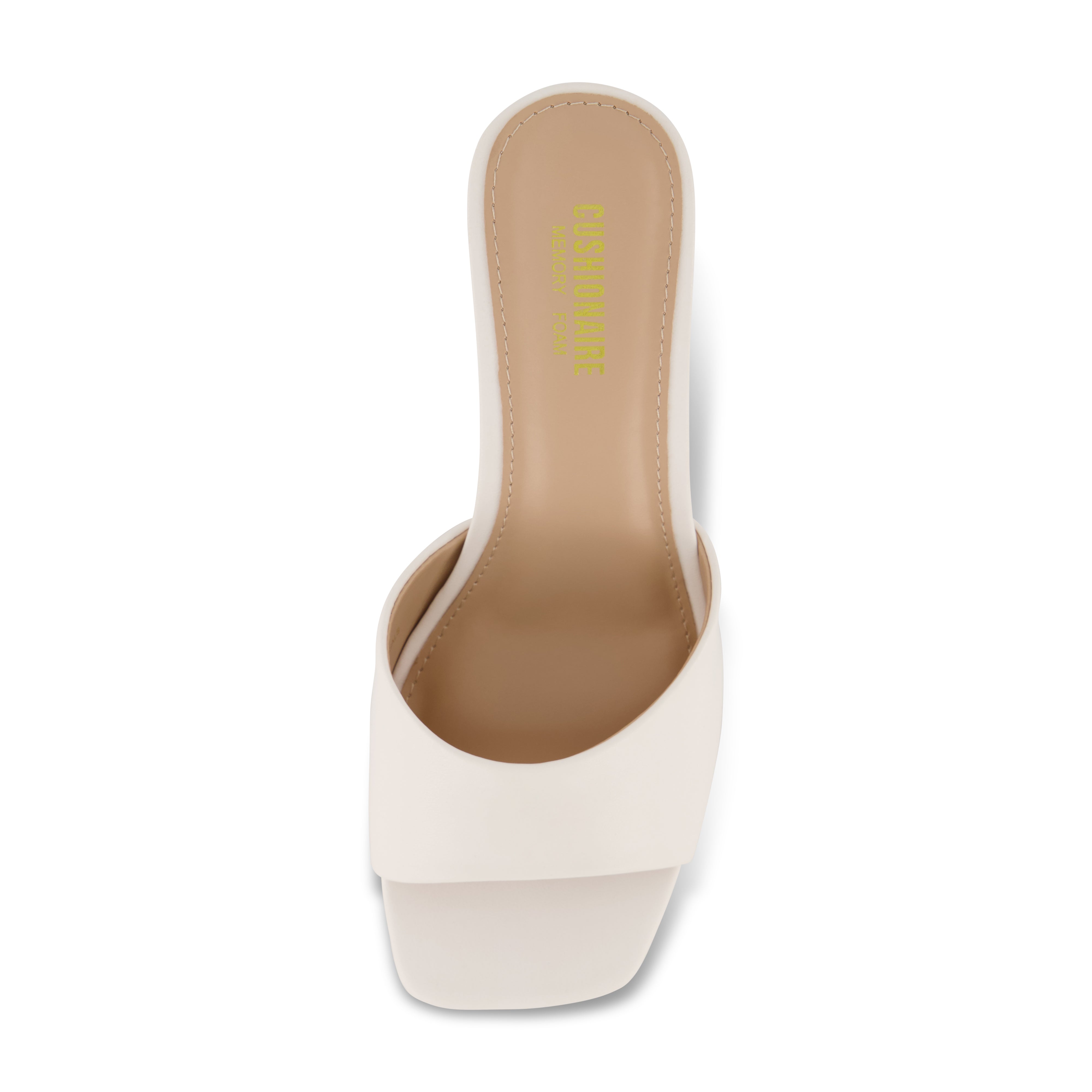 Evie Kitten Heels White