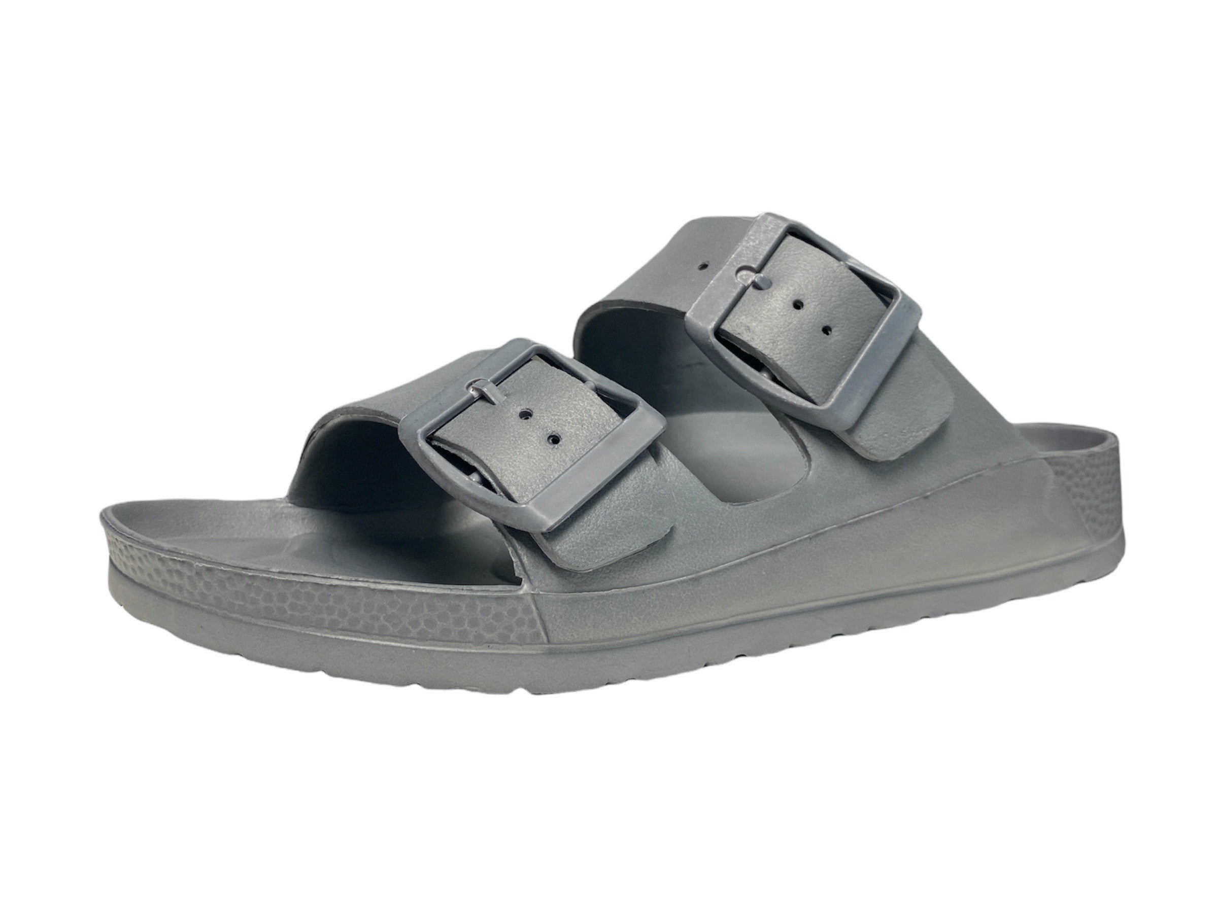 Emily Molded Footbed Sandal Gray