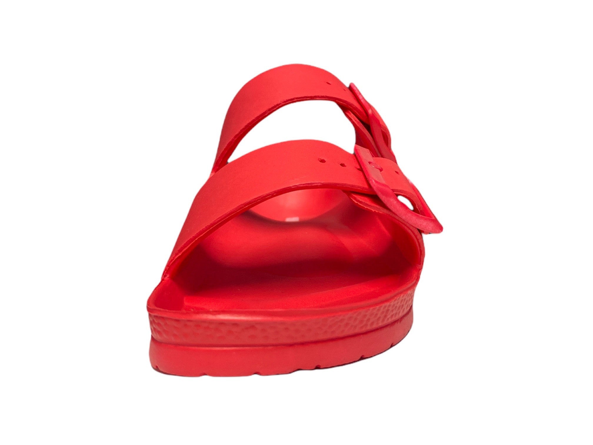 Emily Molded Footbed Sandal Red