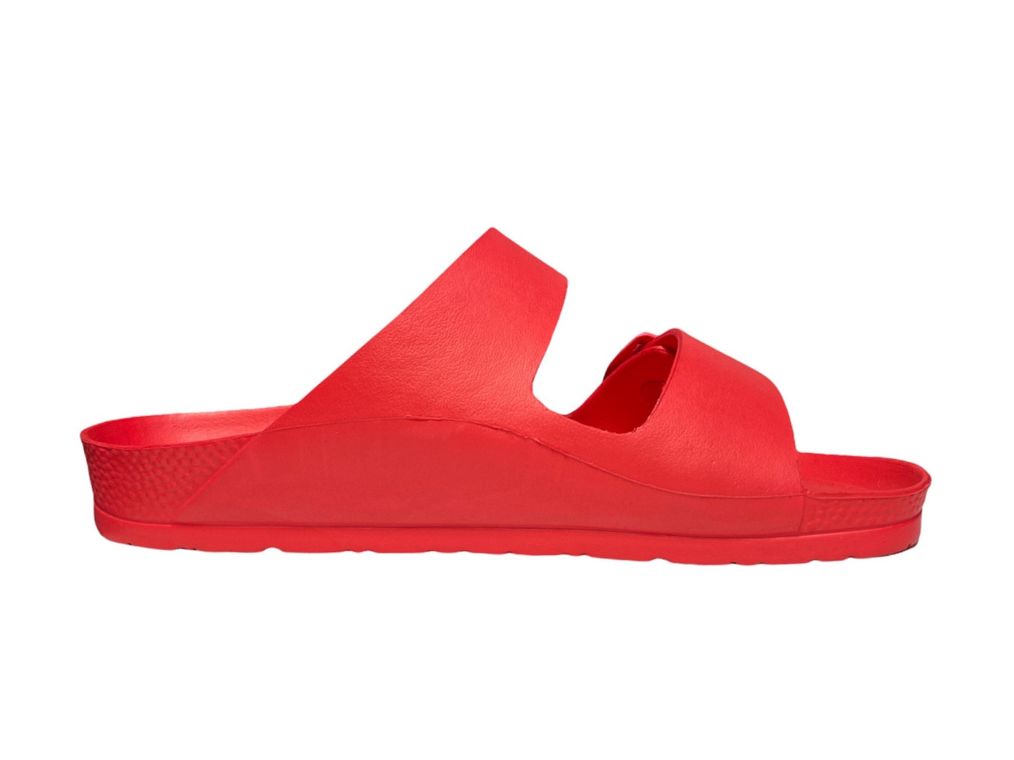 Emily Molded Footbed Sandal Red