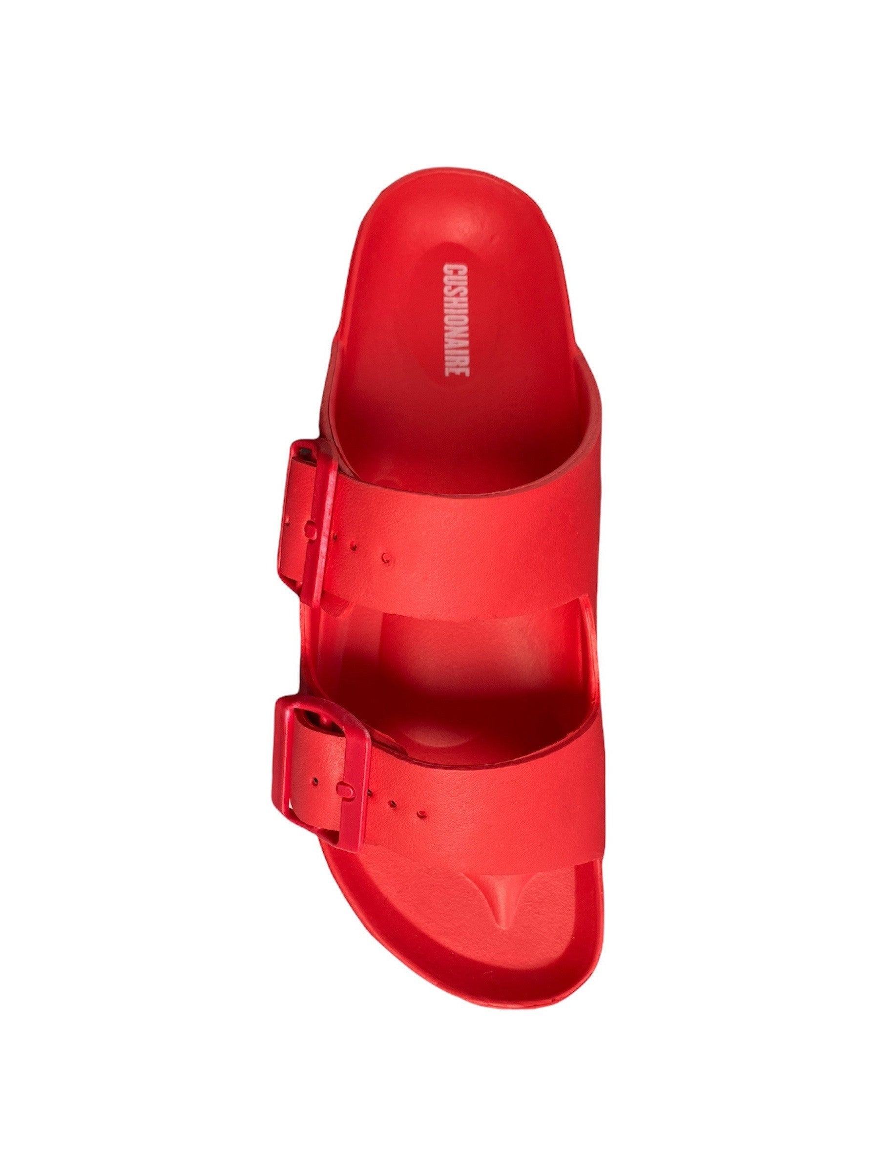 Emily Molded Footbed Sandal Red