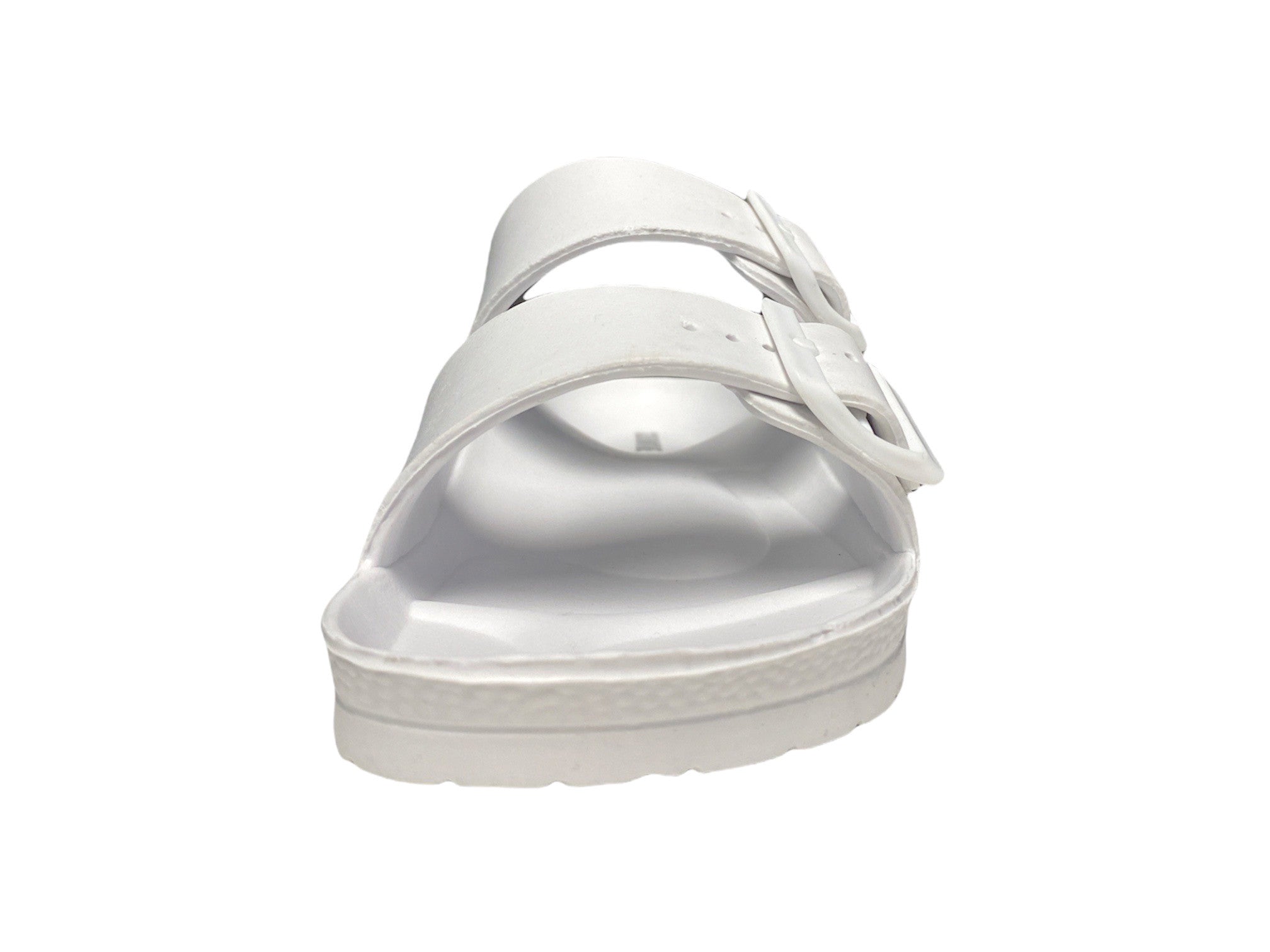 Emily Molded Footbed Sandal White