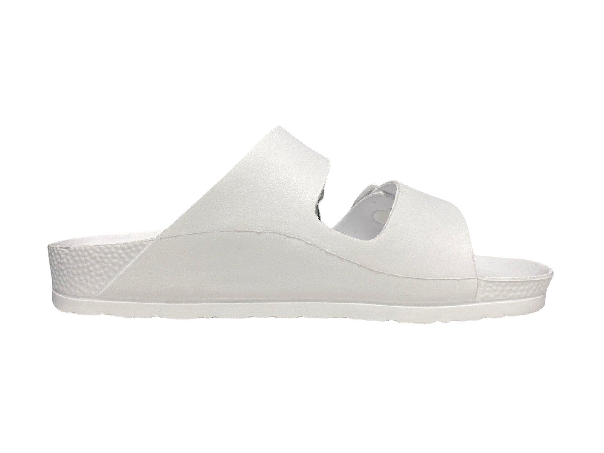 Emily Molded Footbed Sandal White