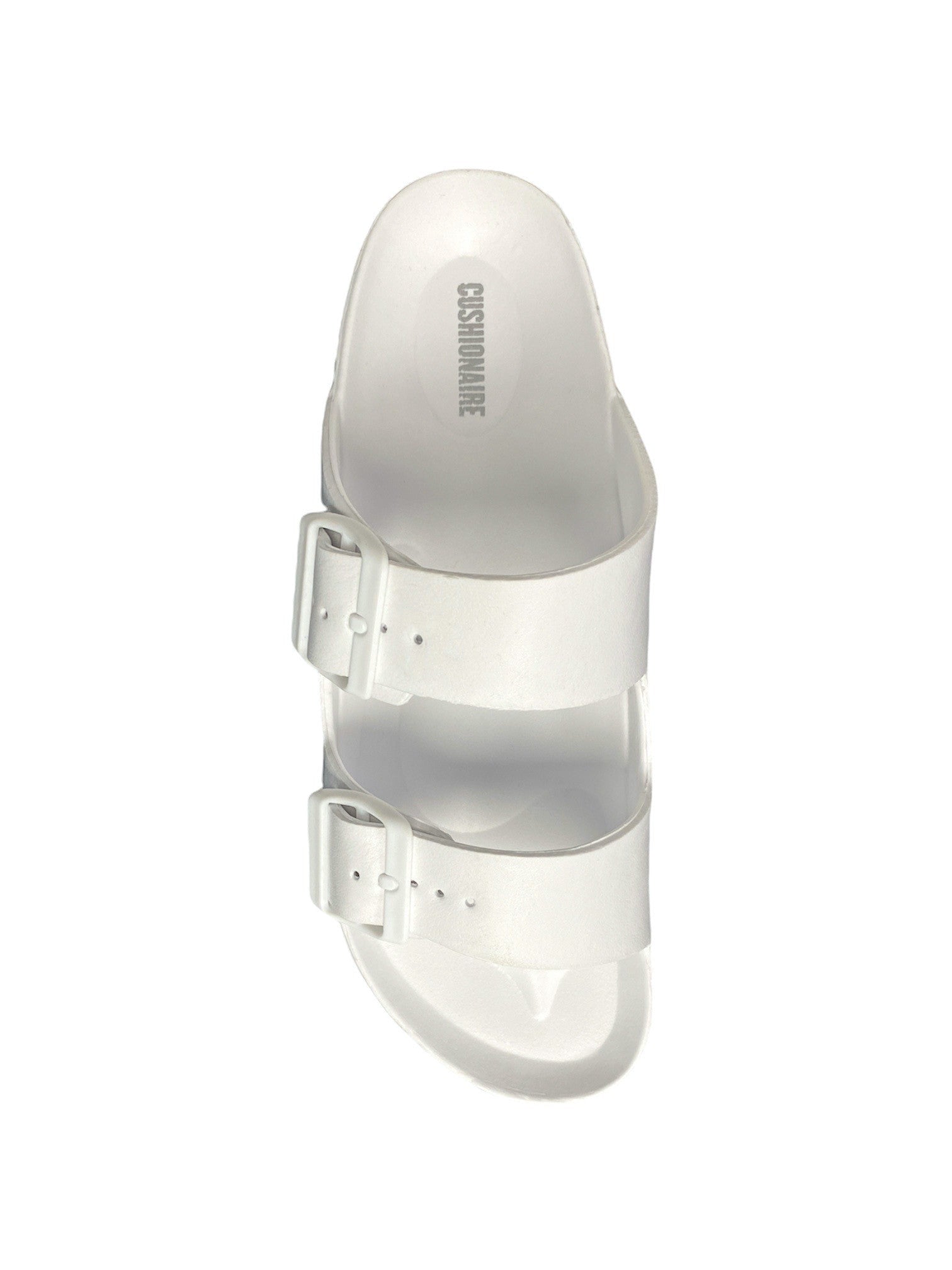 Emily Molded Footbed Sandal White
