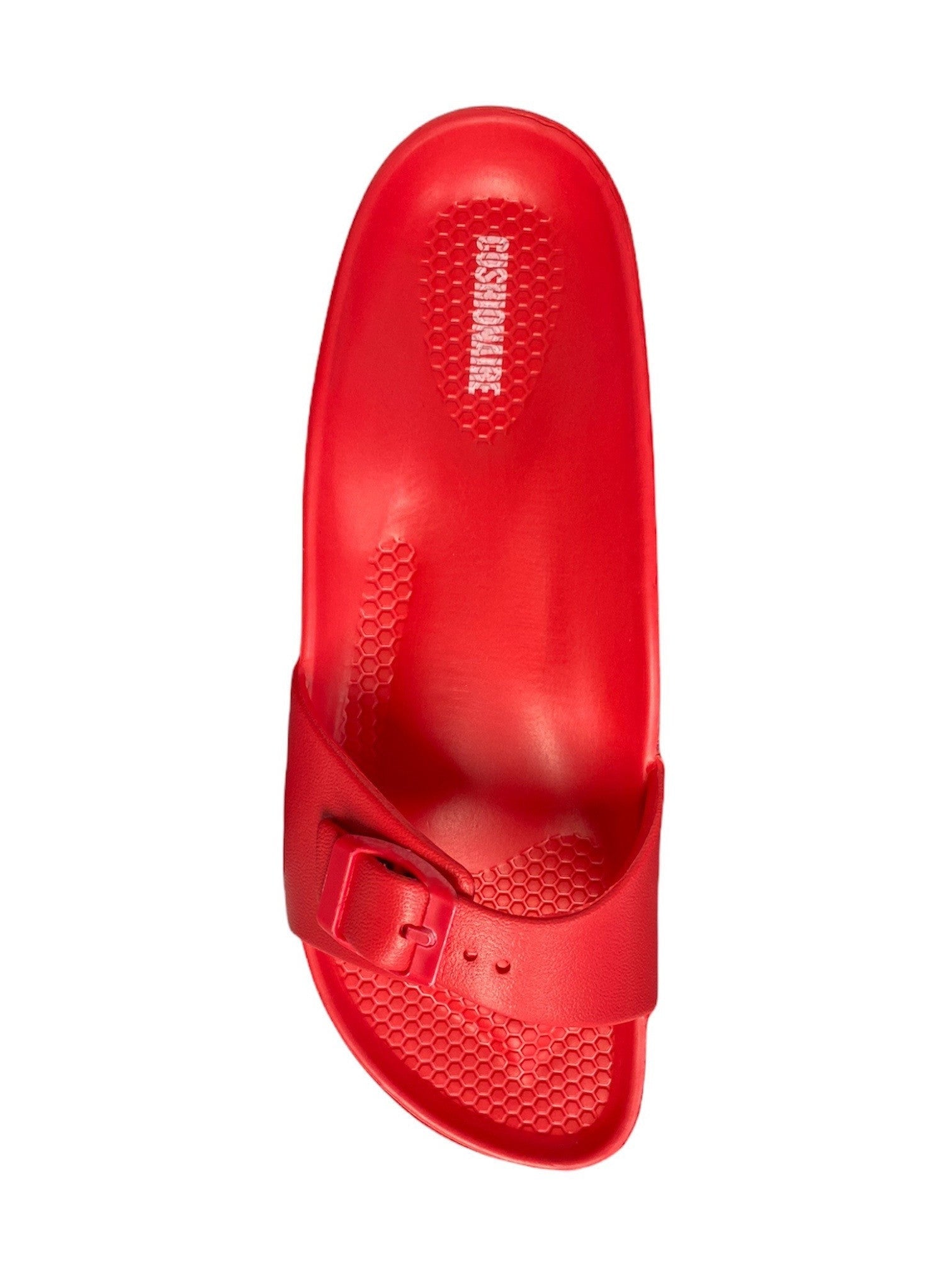 Evie Slide Sandals Red Medium