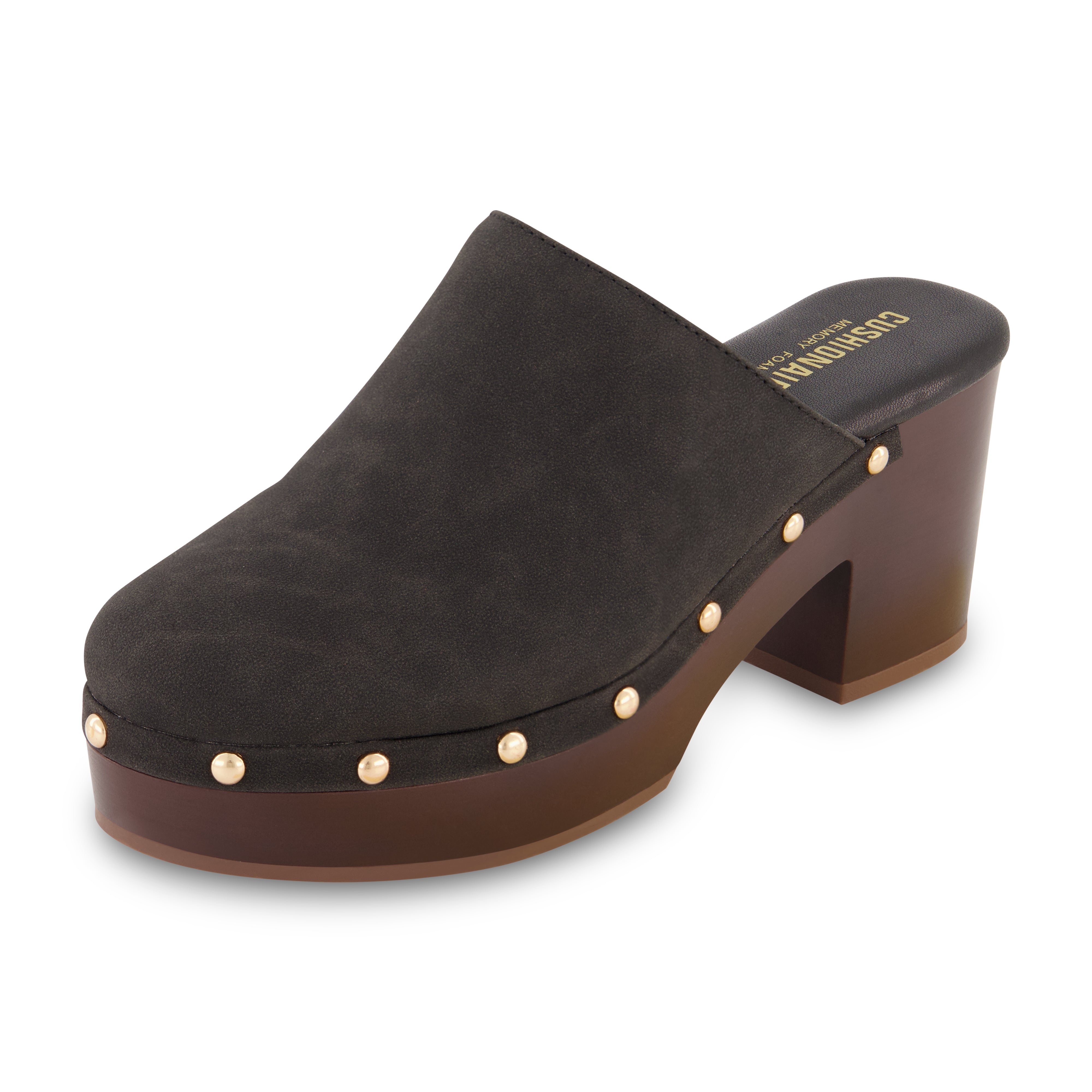 Gibbons Studded Clog Black
