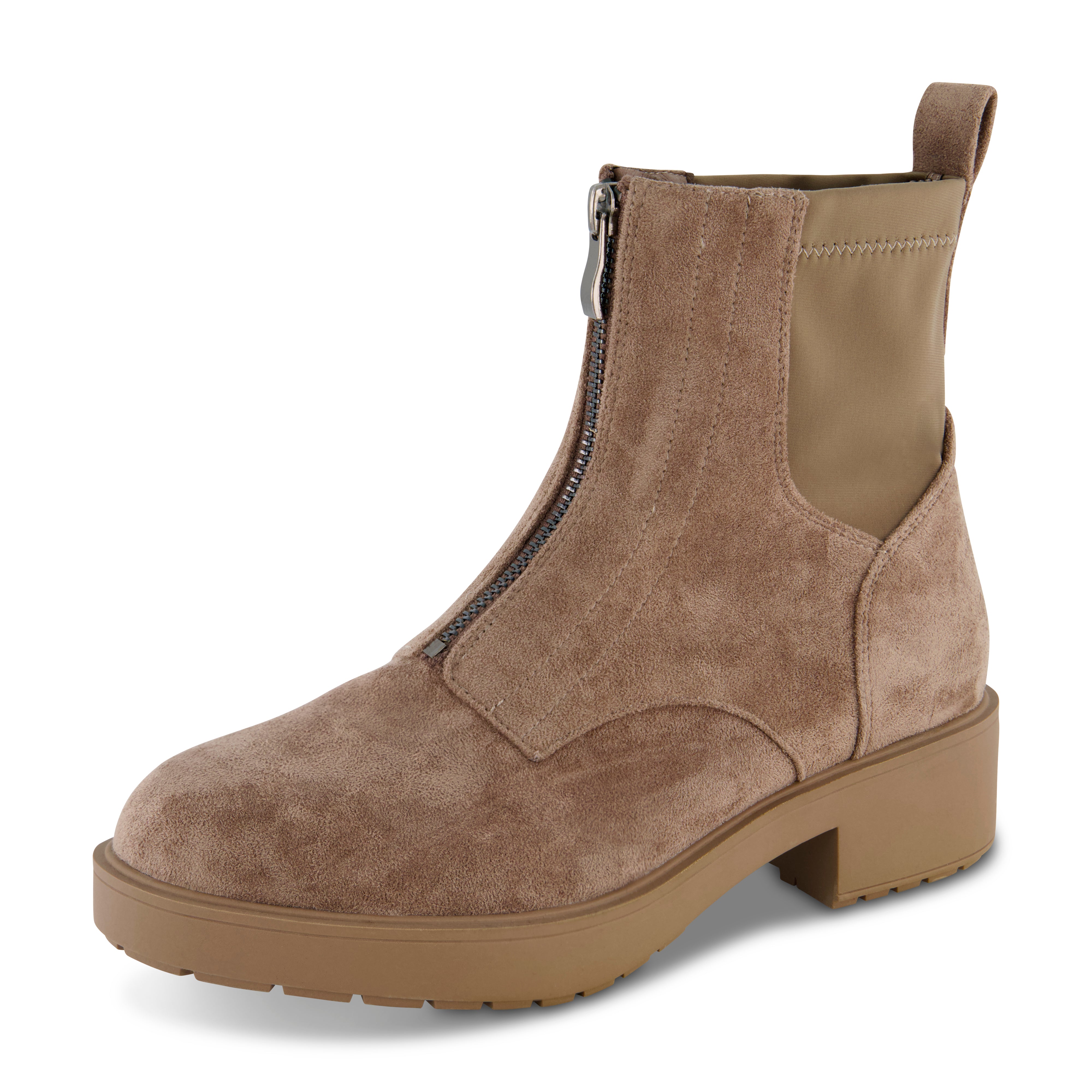 Hackett Front Zip Stretch Boot Taupe
