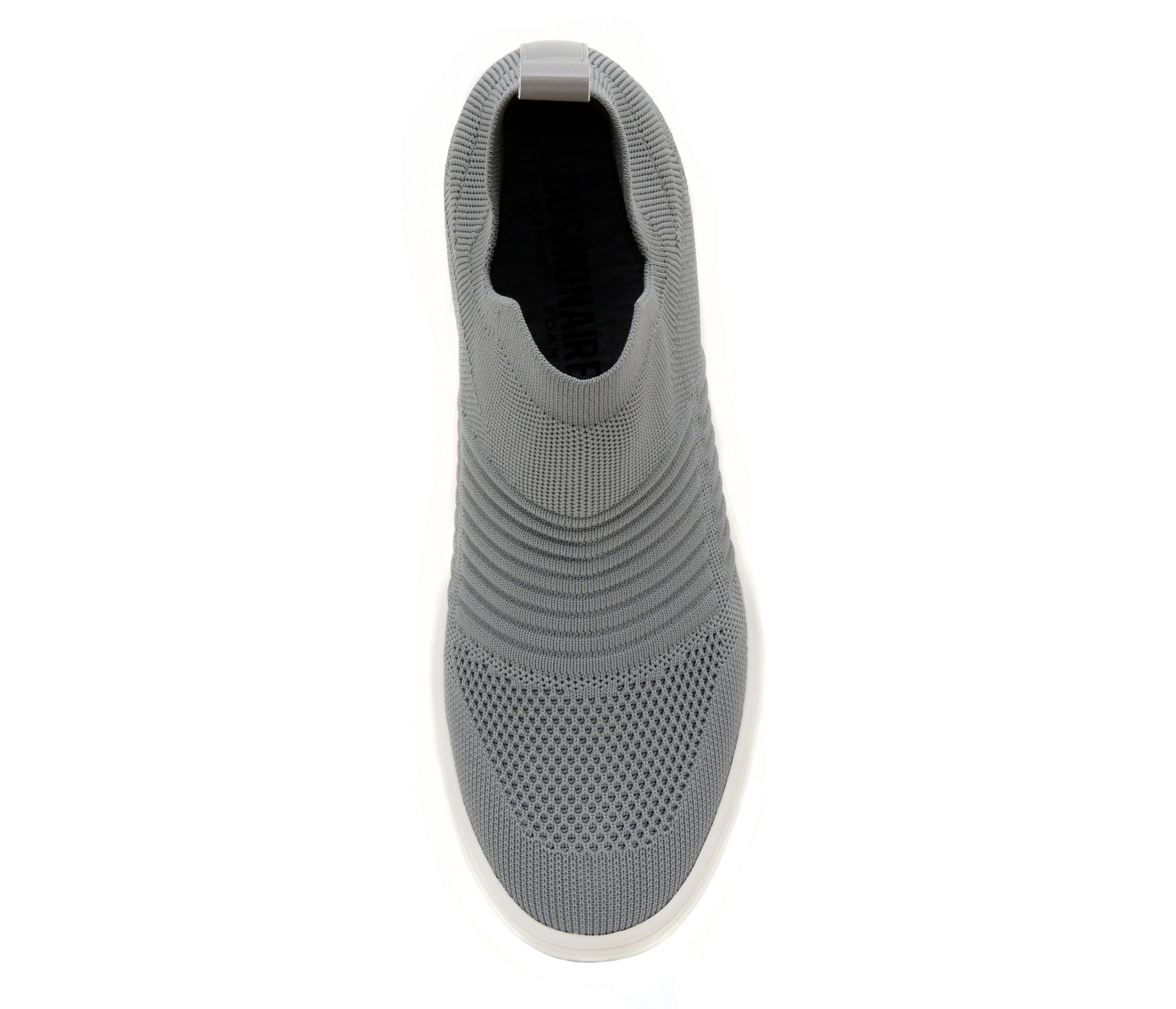 Hoyt Knit Wedge Sneaker Gray
