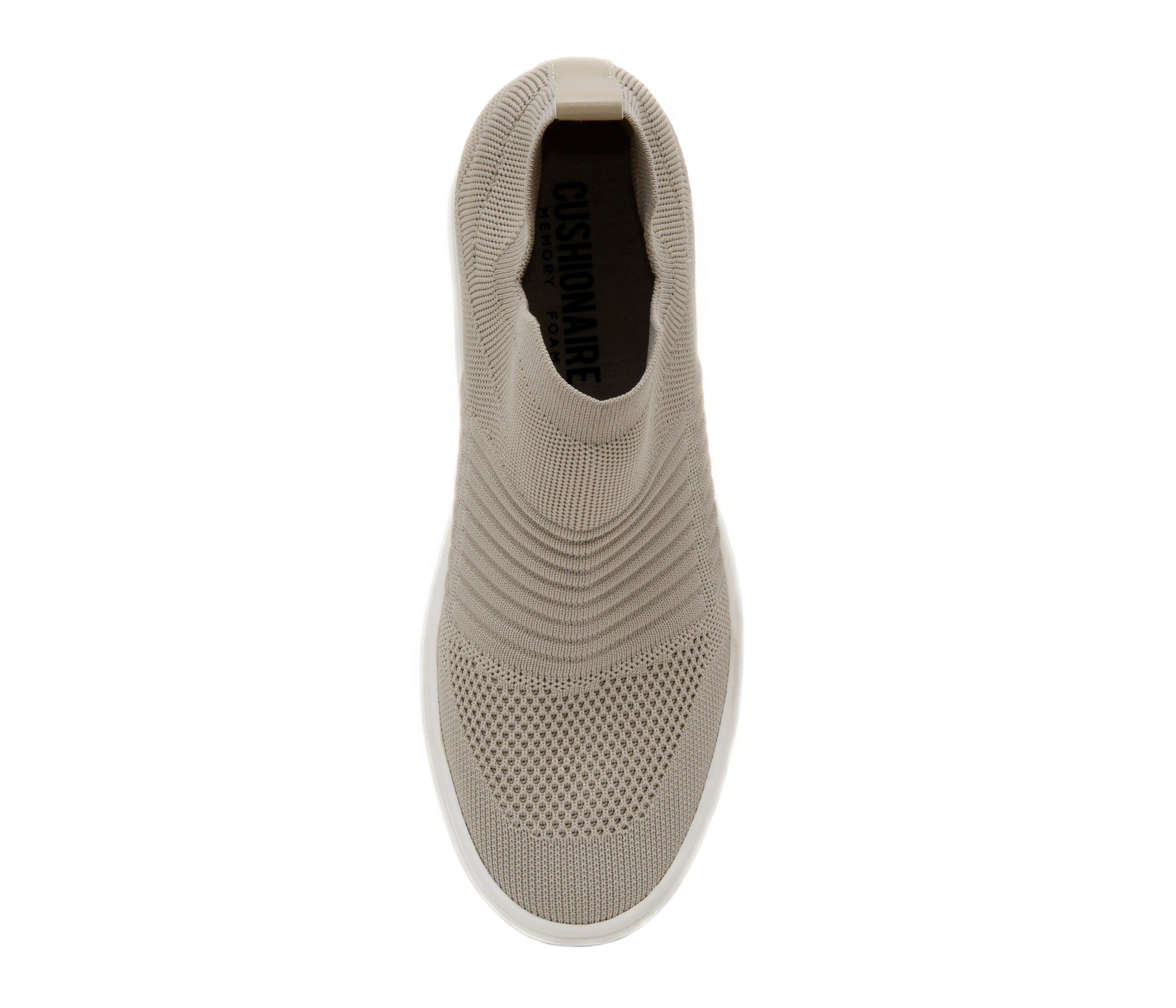 Hoyt Knit Wedge Sneaker Natural