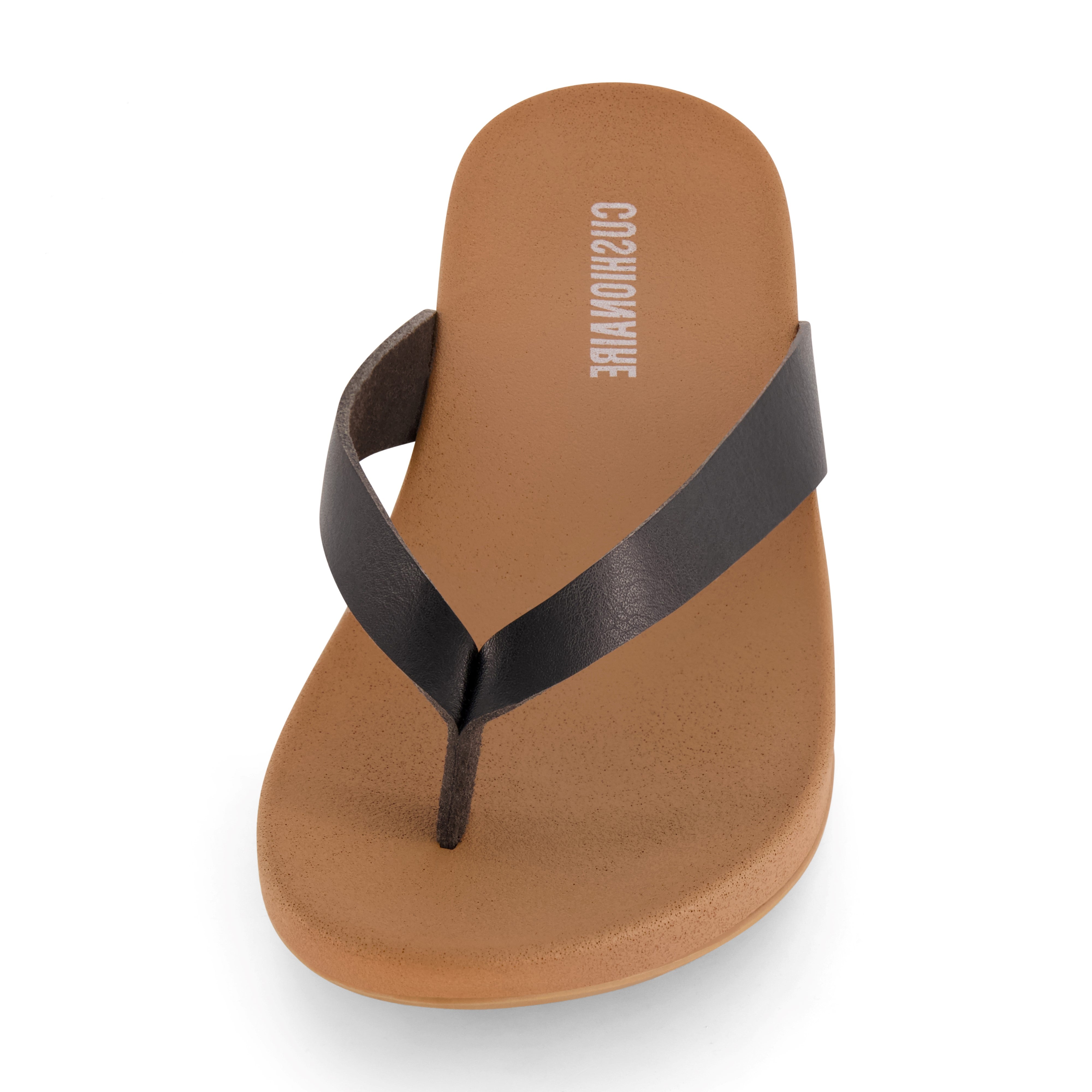 Jacey Footbed Thong Sandal Black