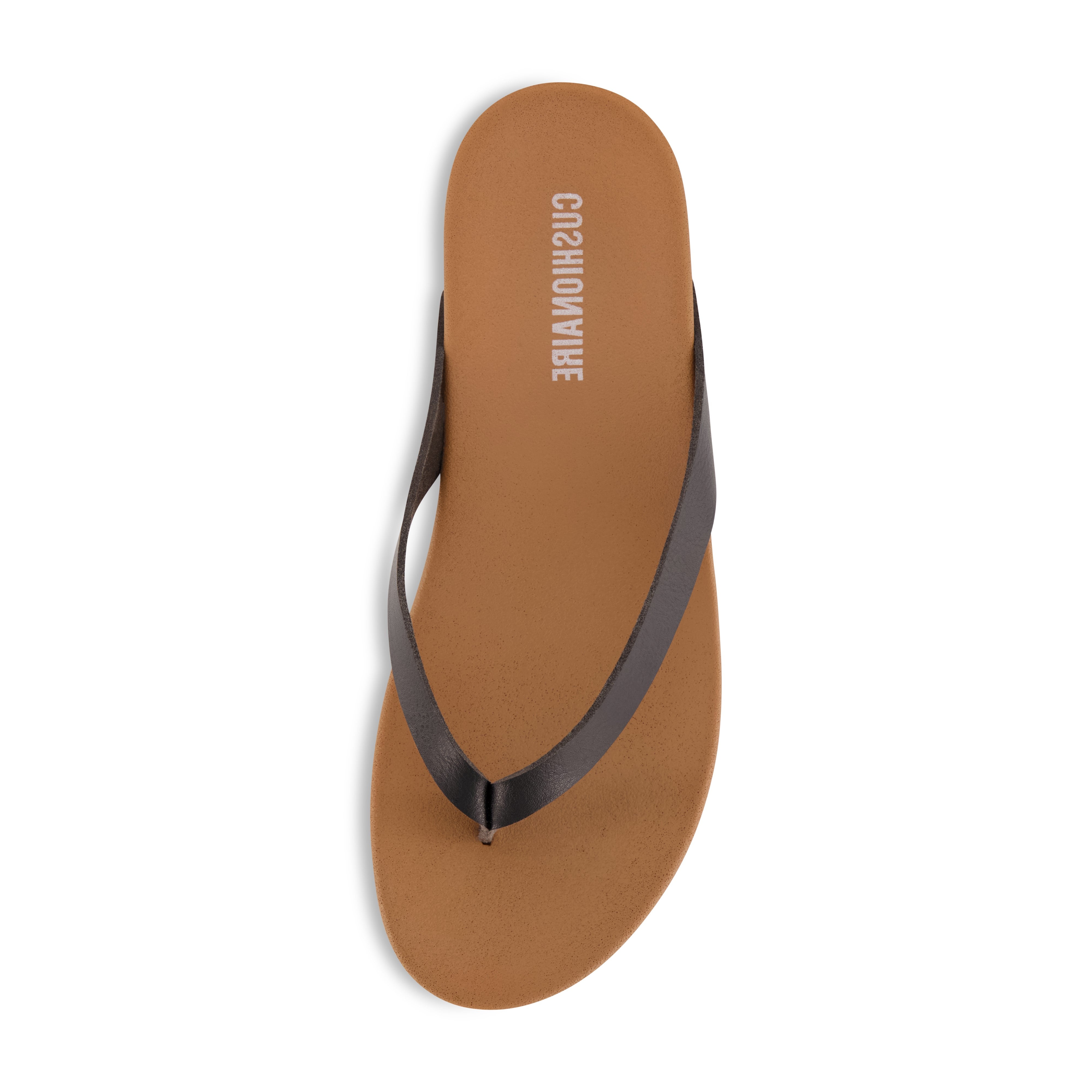 Jacey Footbed Thong Sandal Black