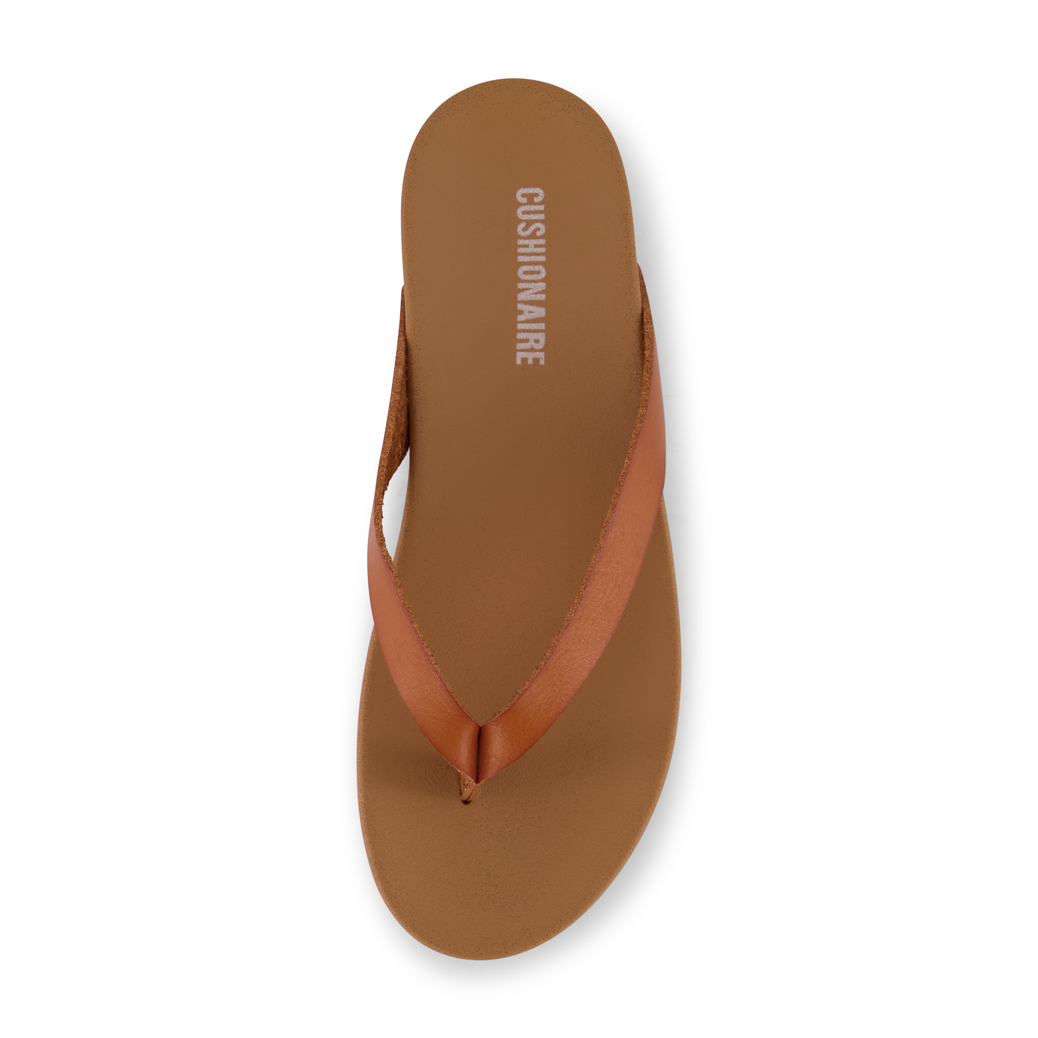 Jacey Footbed Thong Sandal Tan