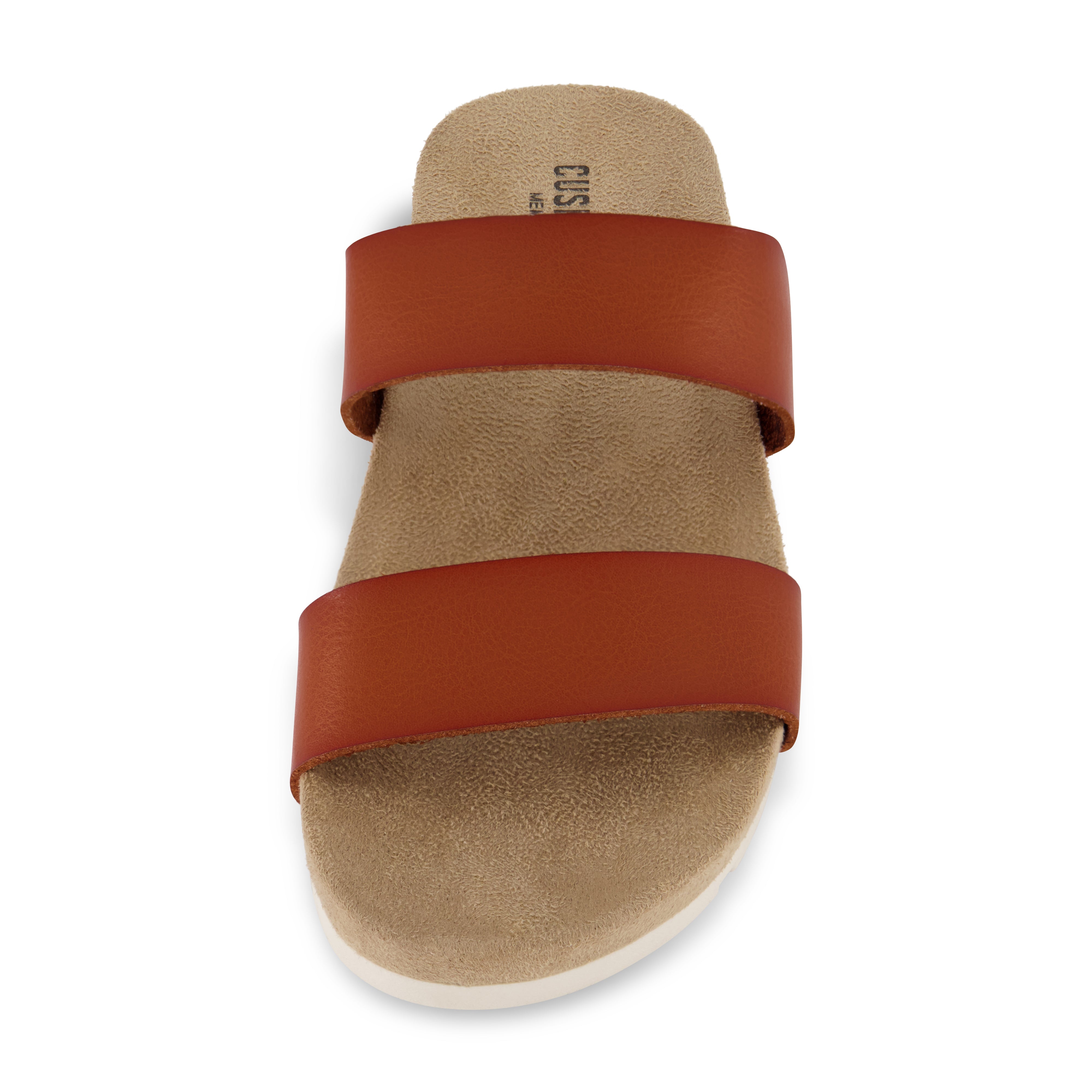 Jaimy Two Band Footbed Sandal Caramel