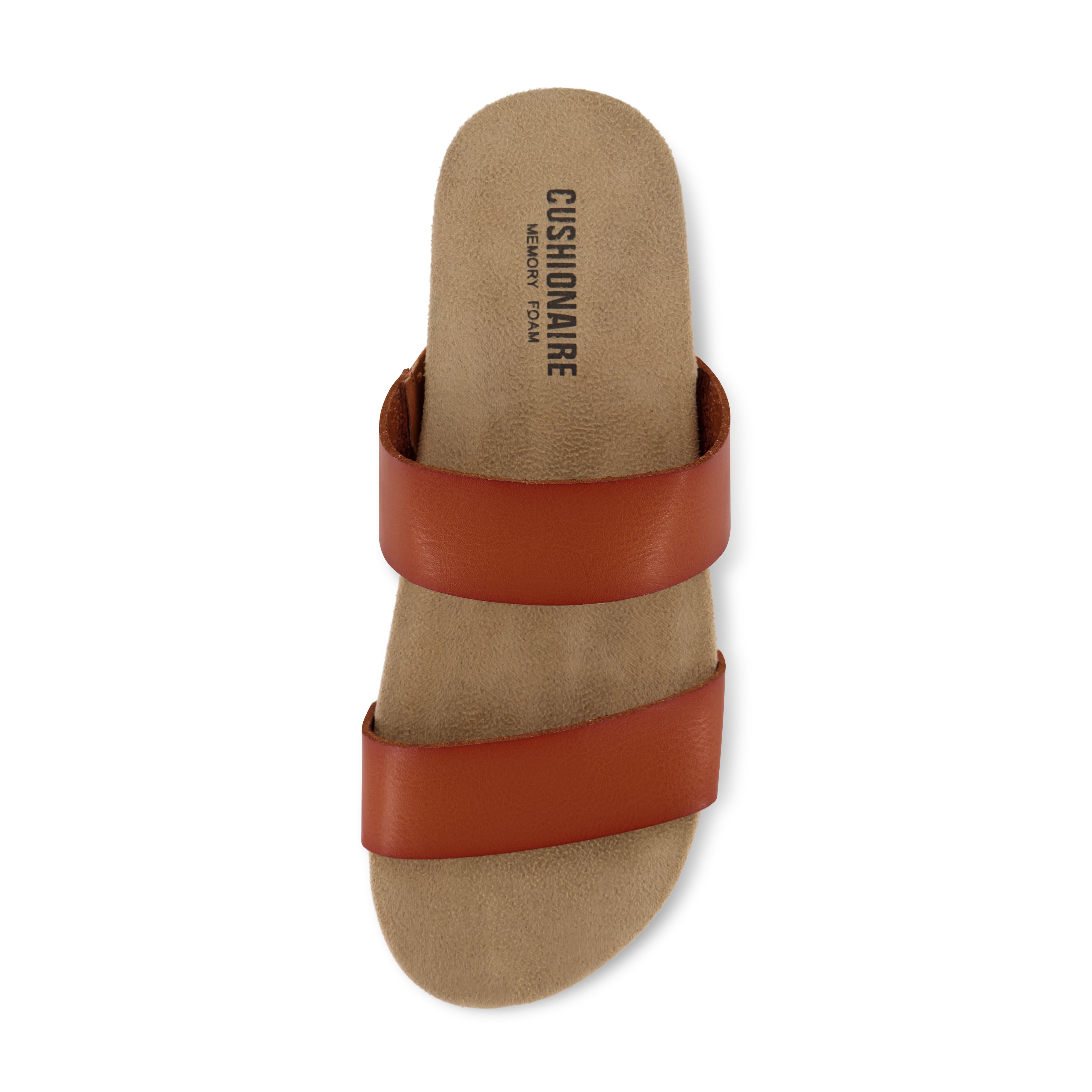 Jaimy Two Band Footbed Sandal Caramel