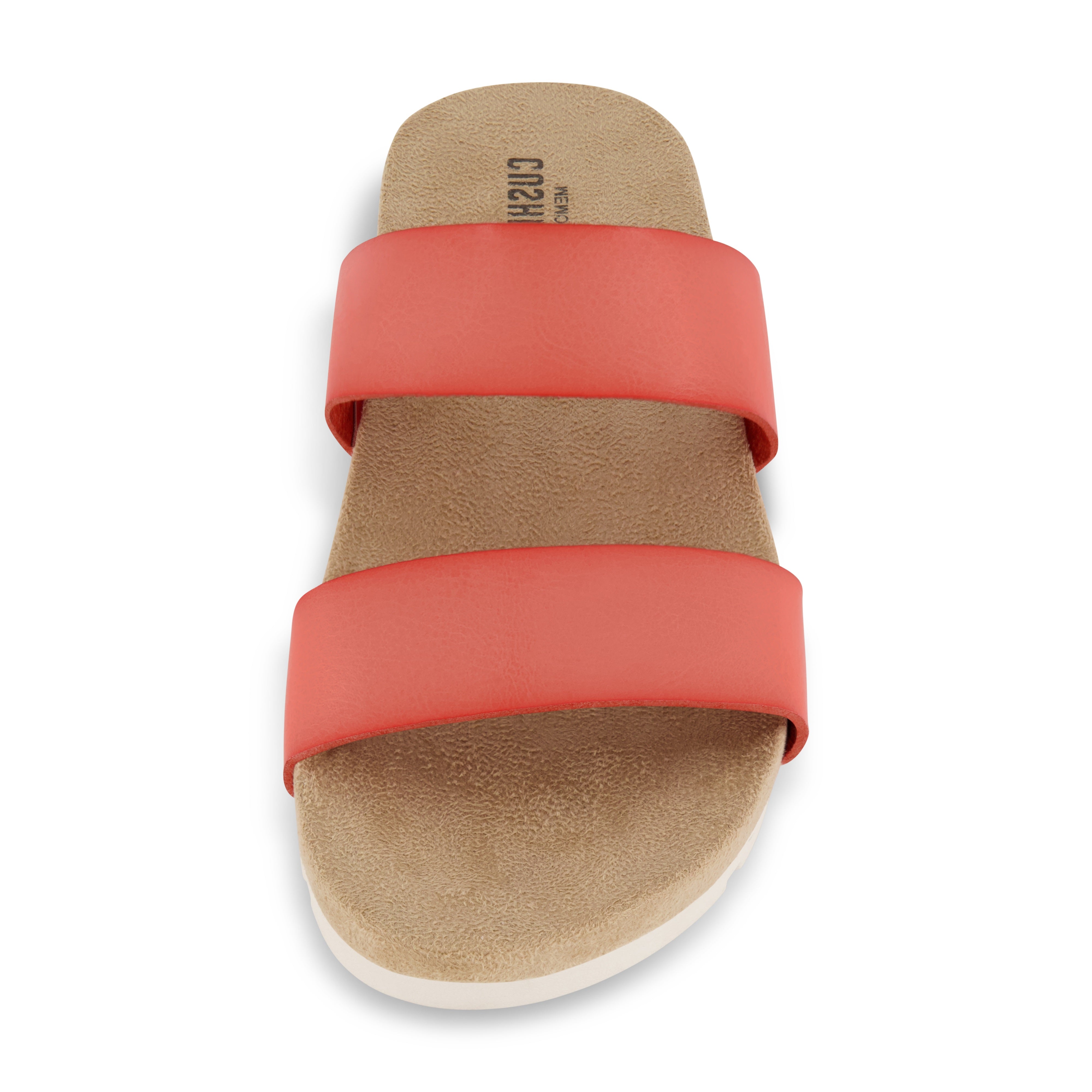 Jaimy Two Band Footbed Sandal Coral