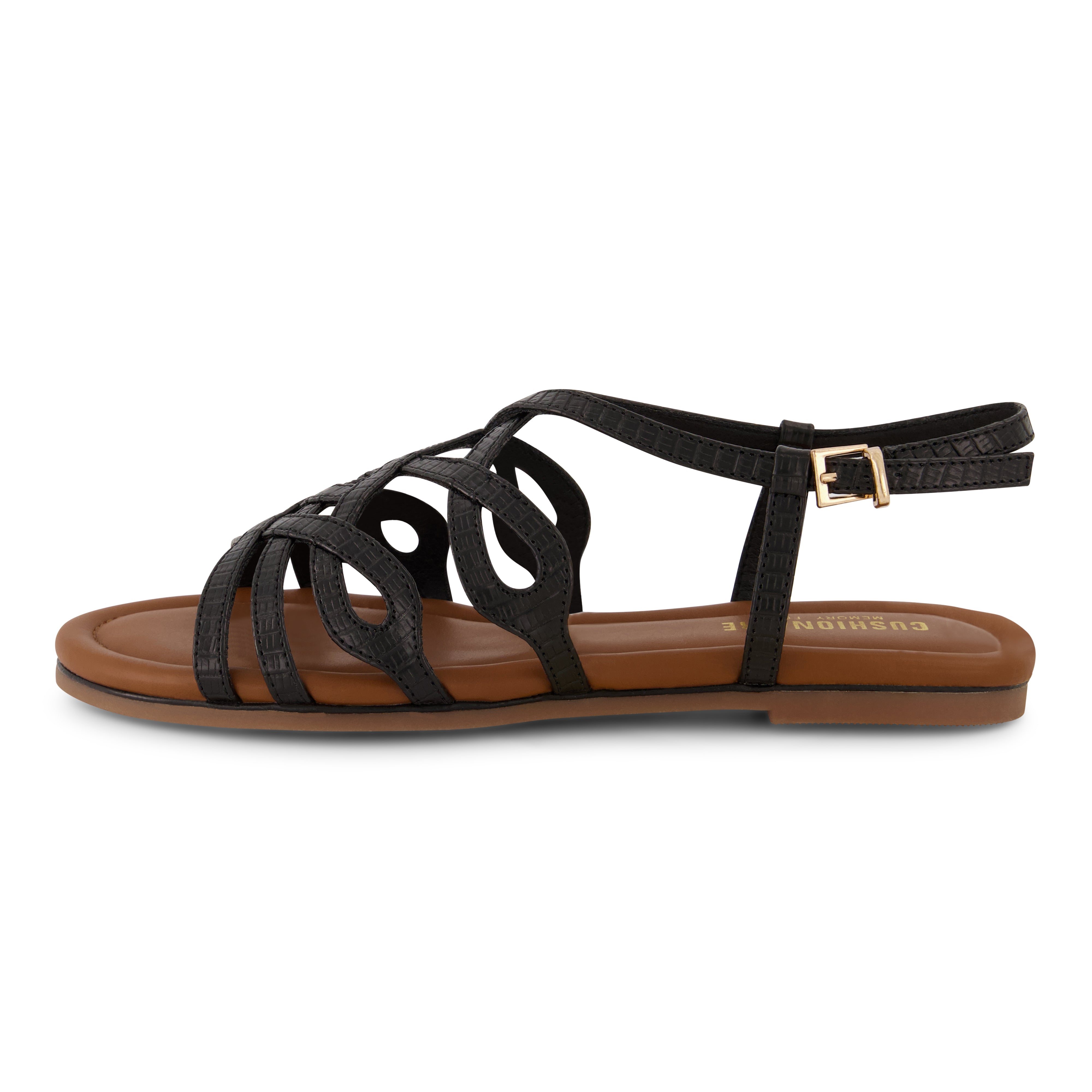 Joanna Flat Sandal Black