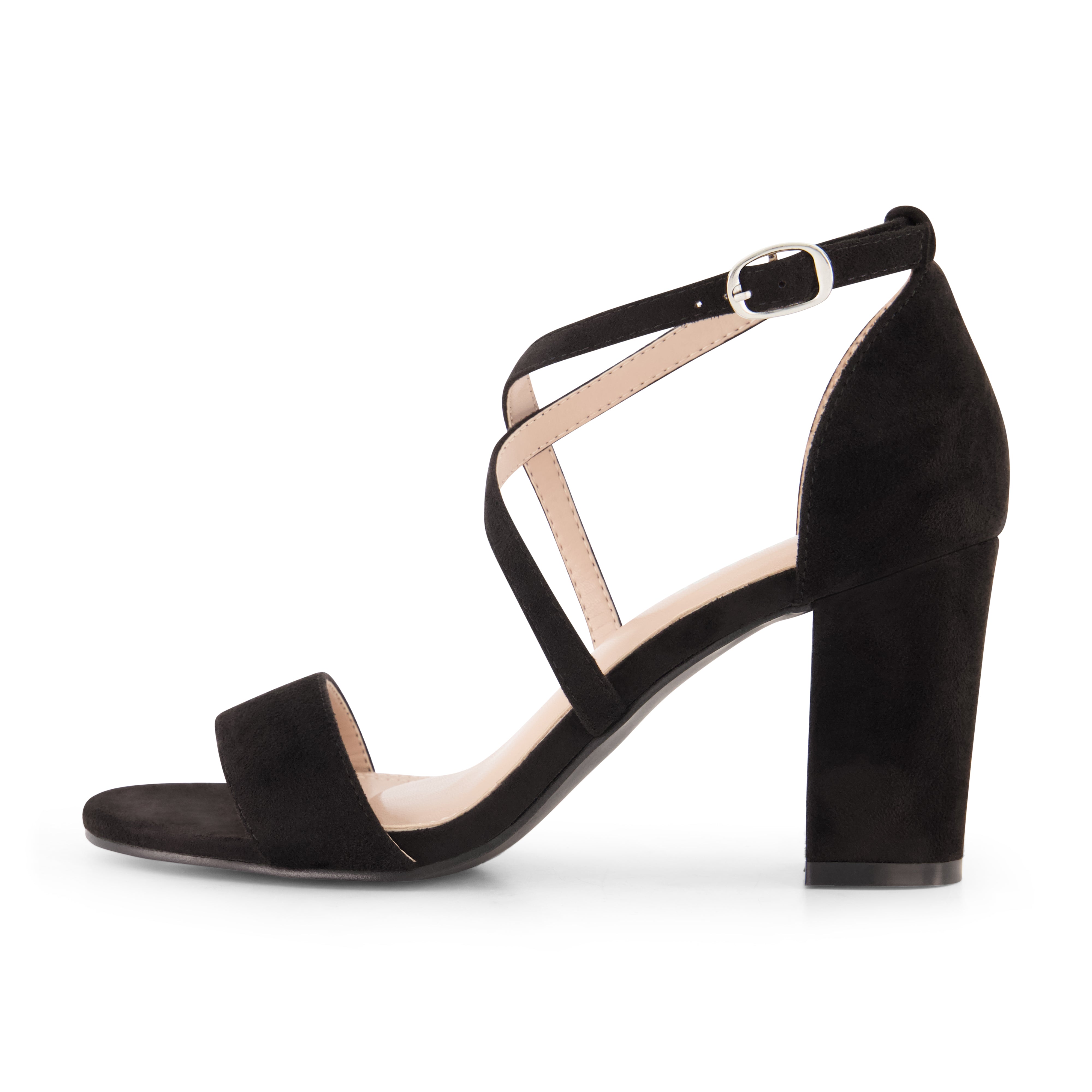 Jules Block Dress Heel Black