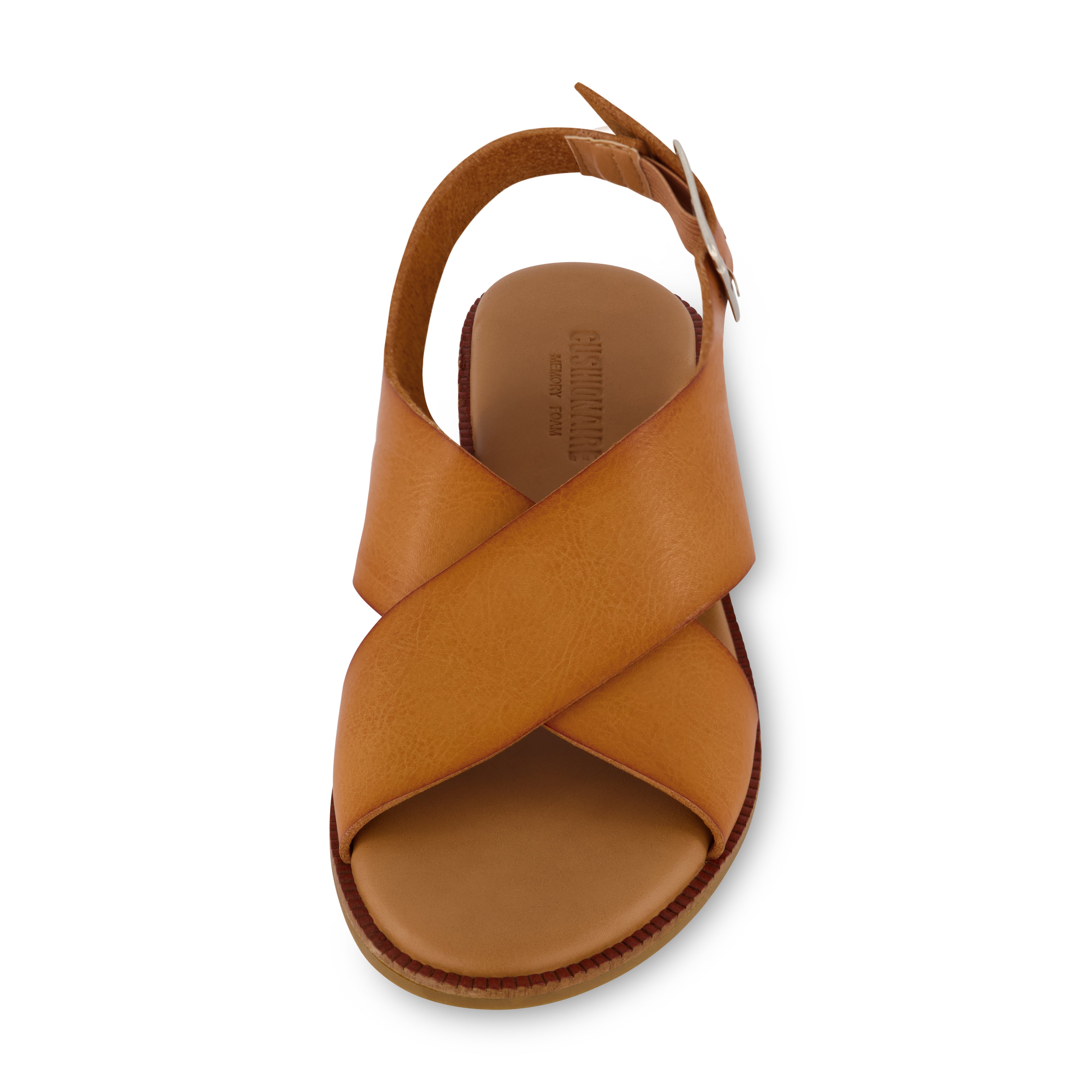 Lake Cross Band Sandal Tan Medium