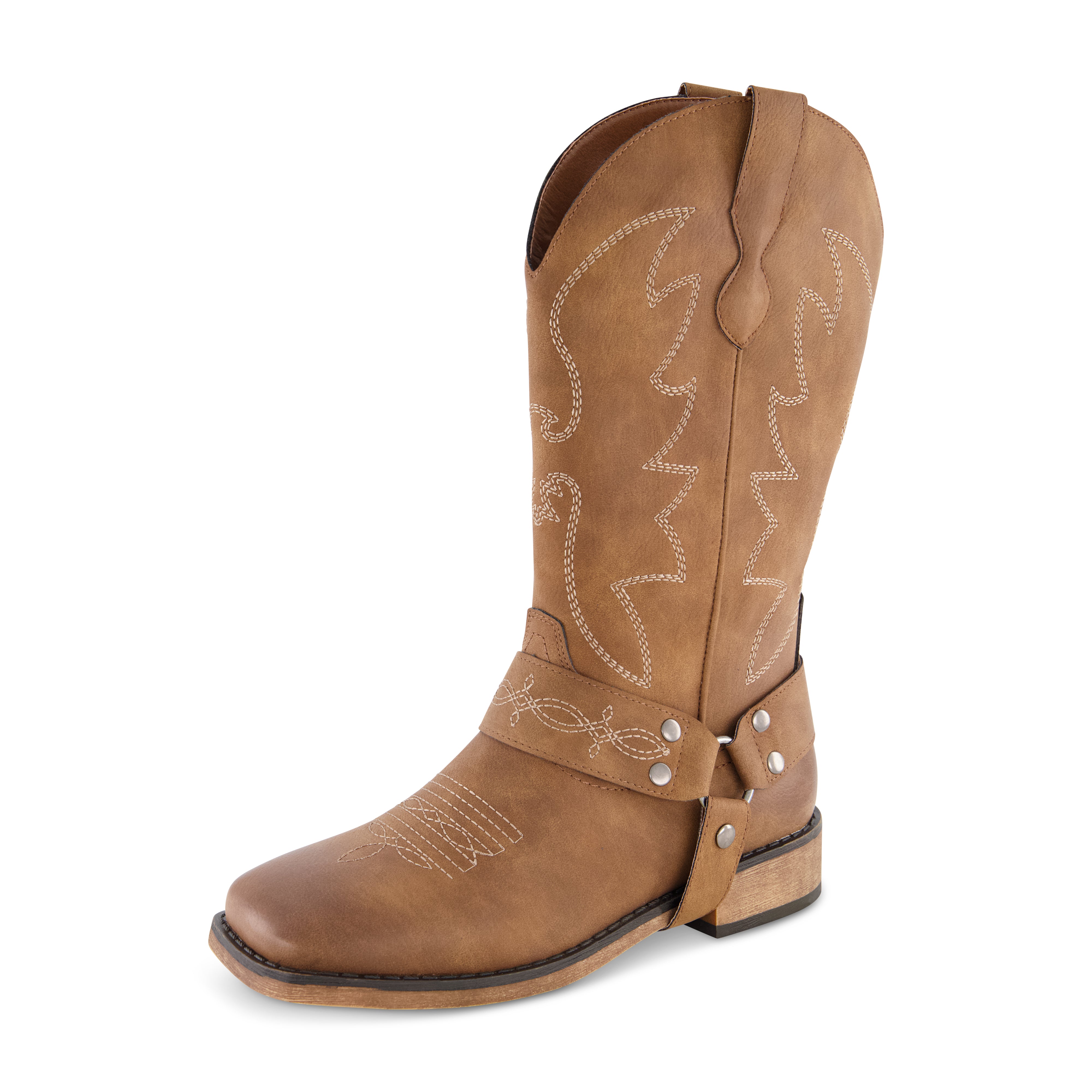 Mustang Tall Western Boot Tan