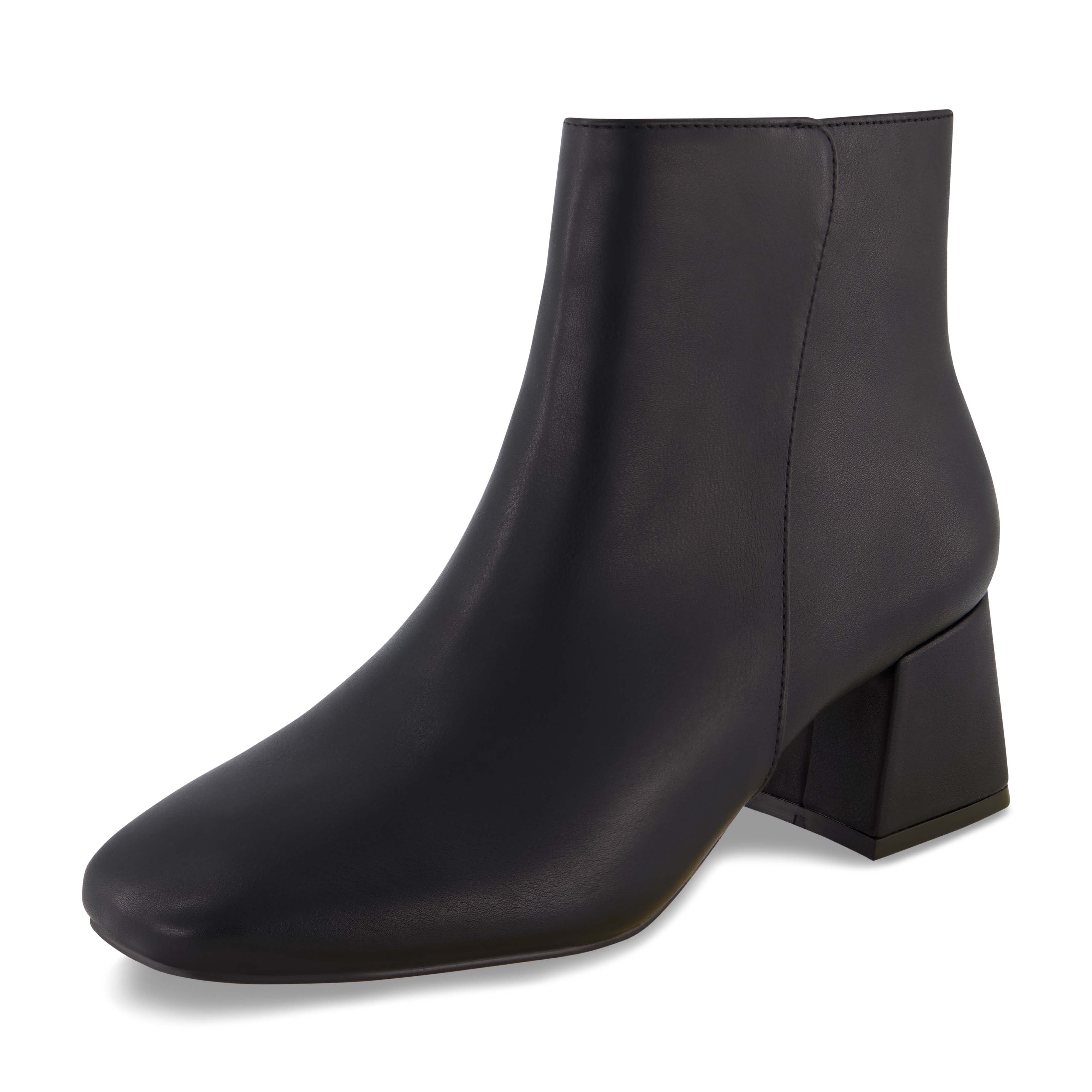 Nexus Block Heel Dress Bootie Black