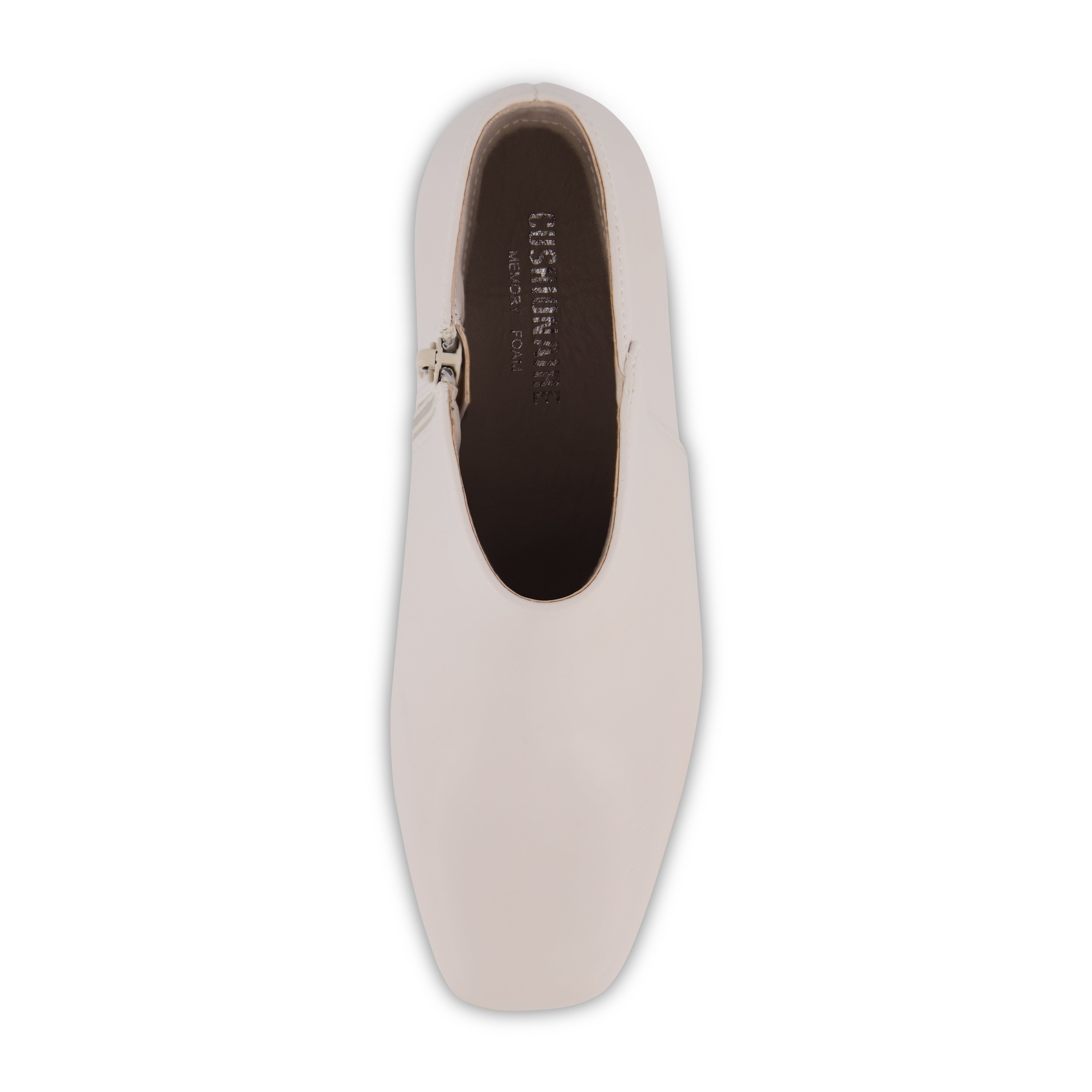 Nexus Block Heel Dress Bootie Ivory